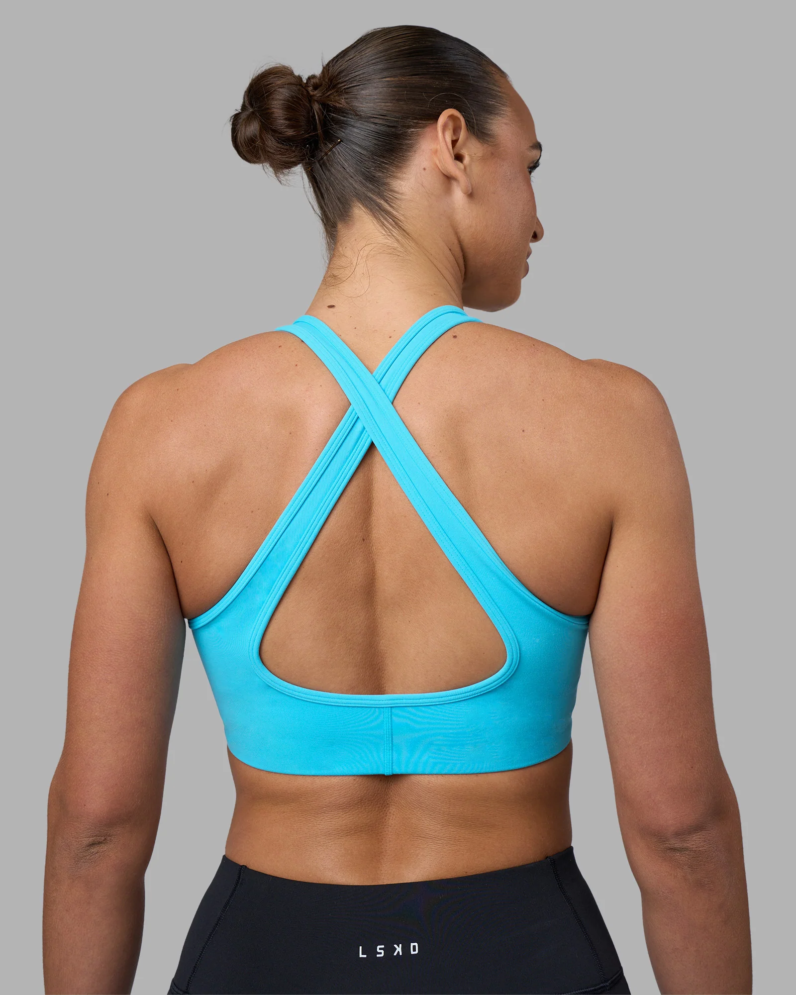 Stamina Sports Bra - Blue Atoll - Image 5