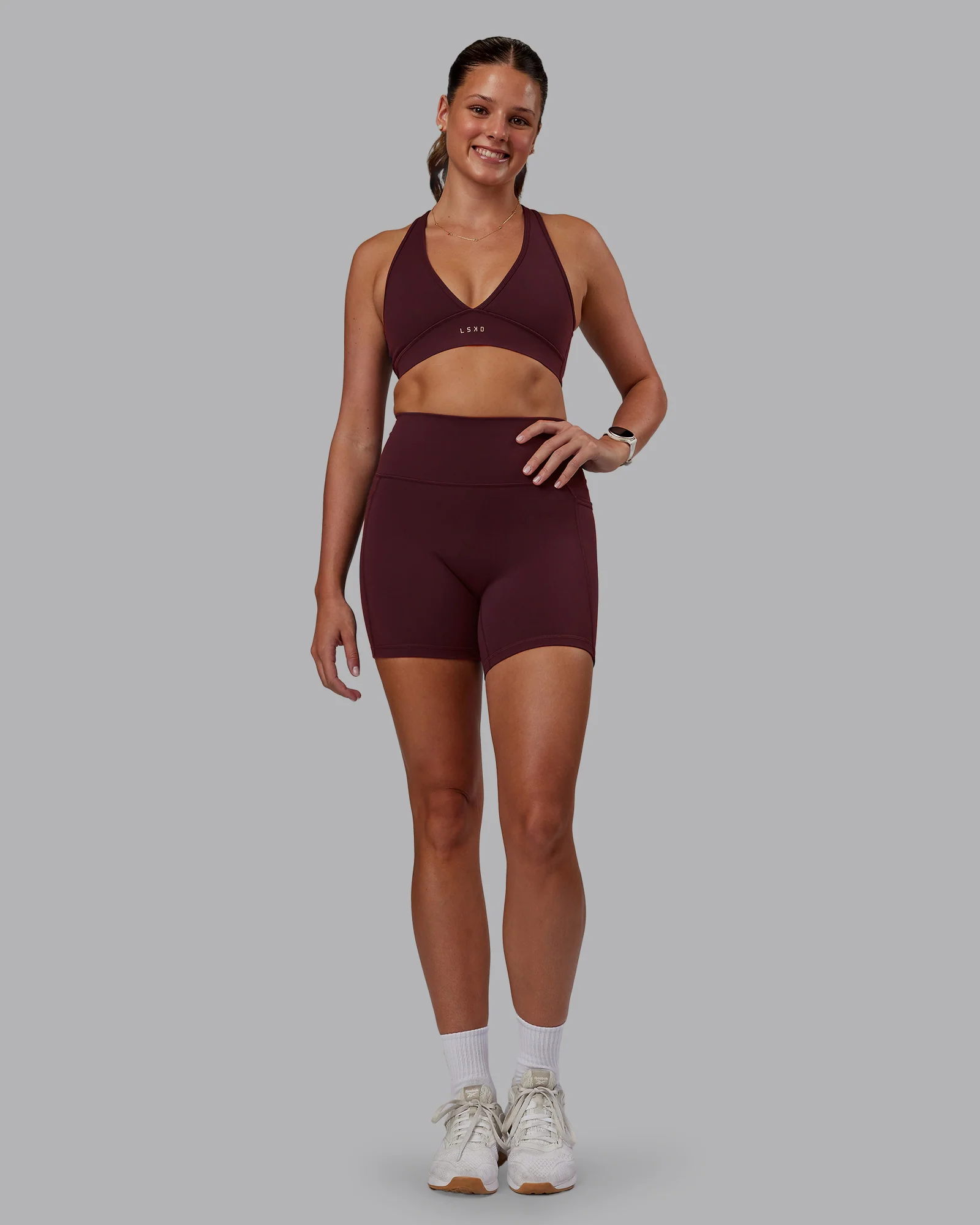 Stamina Sports Bra - Cherry Lacquer - Image 3
