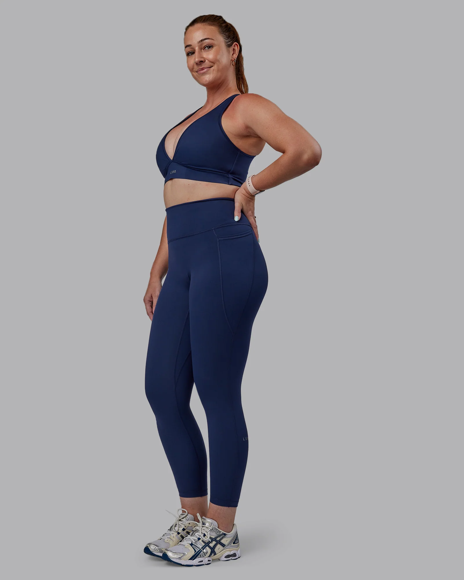 Stamina Sports Bra D/DD/E - Future Navy - Image 5