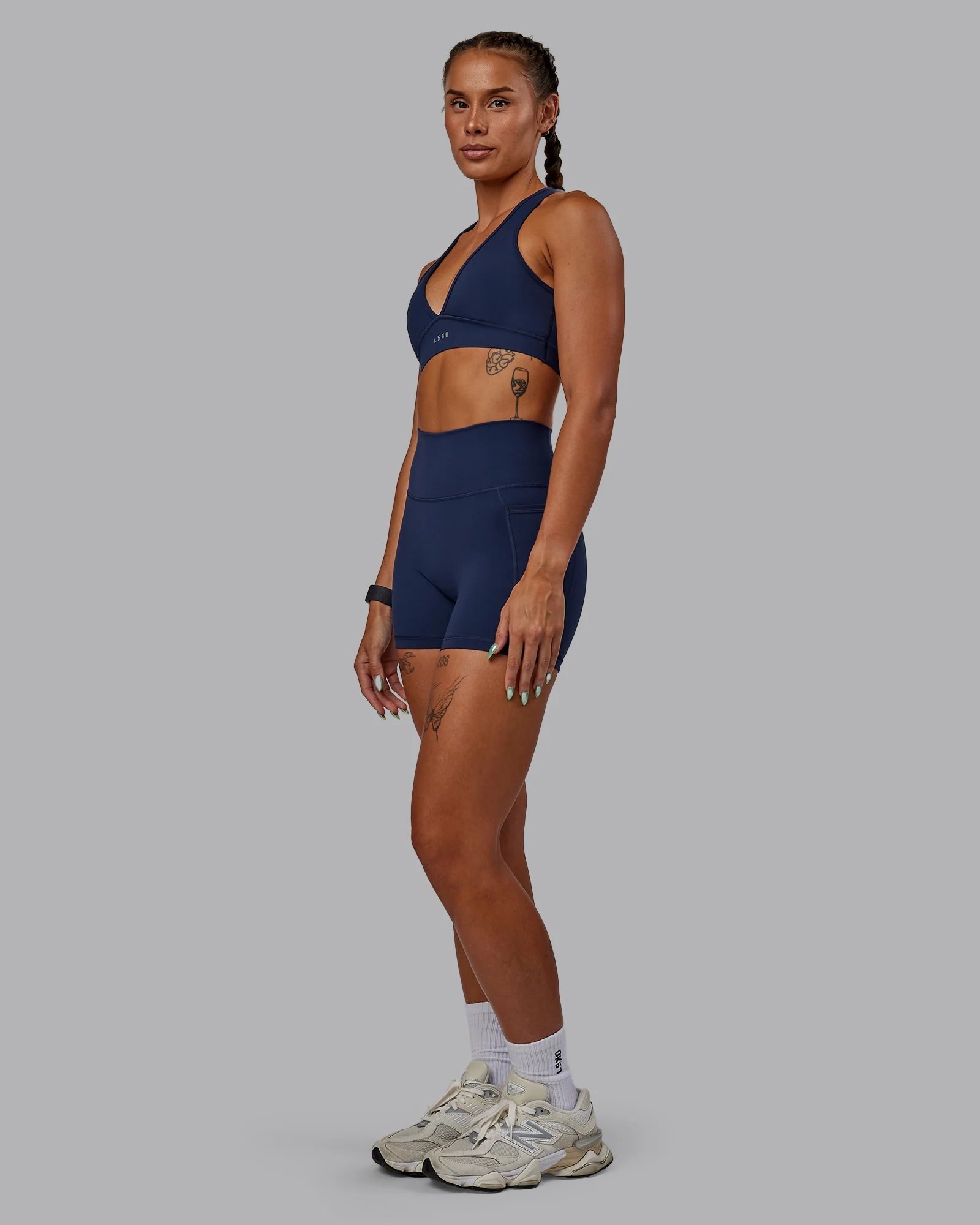 Stamina Sports Bra - Future Navy - Image 4