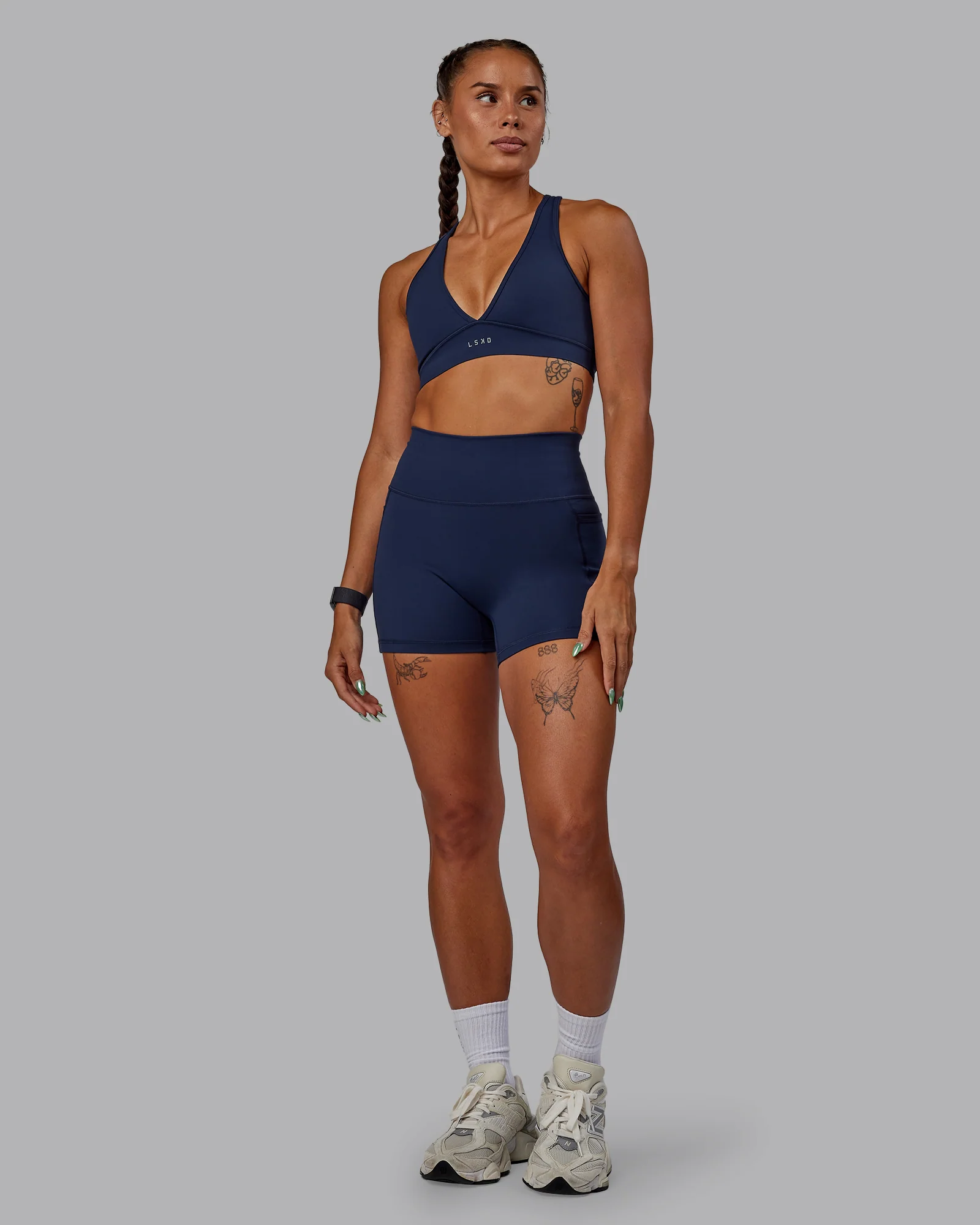 Stamina Sports Bra - Future Navy - Image 5
