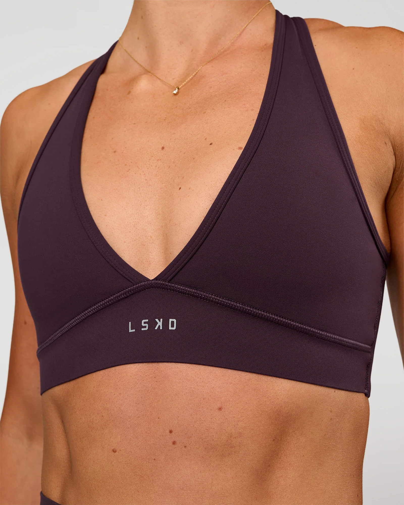 Stamina Sports Bra - Midnight Plum - Image 7
