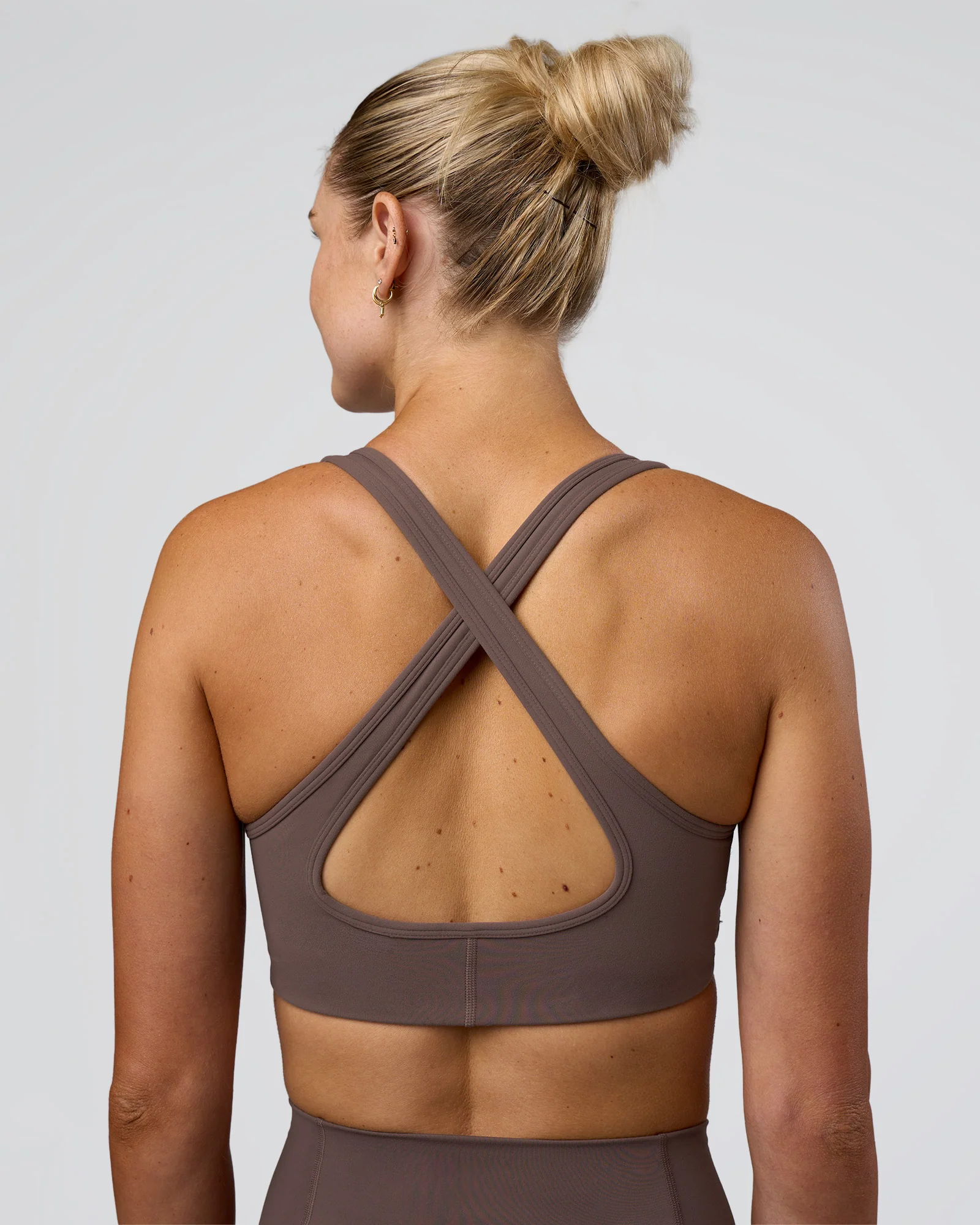 Stamina Sports Bra - Peppercorn - Image 2