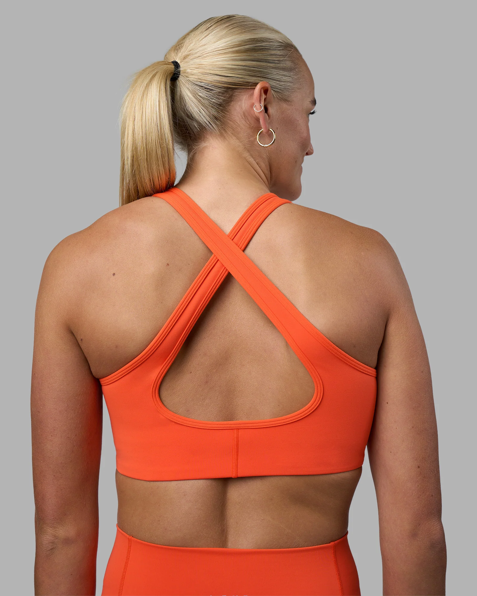 Stamina Sports Bra - Ultra Orange - Image 2