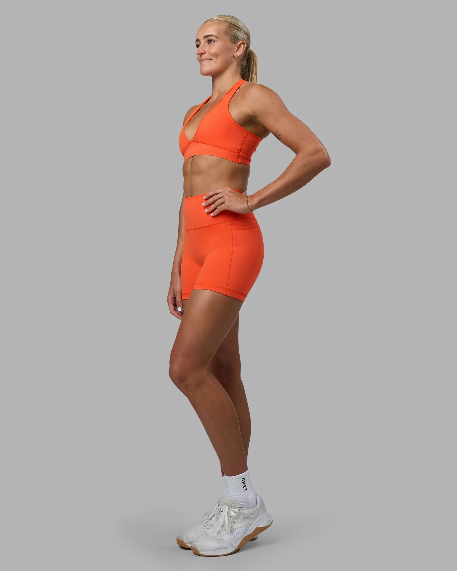 Stamina Sports Bra - Ultra Orange - Image 3