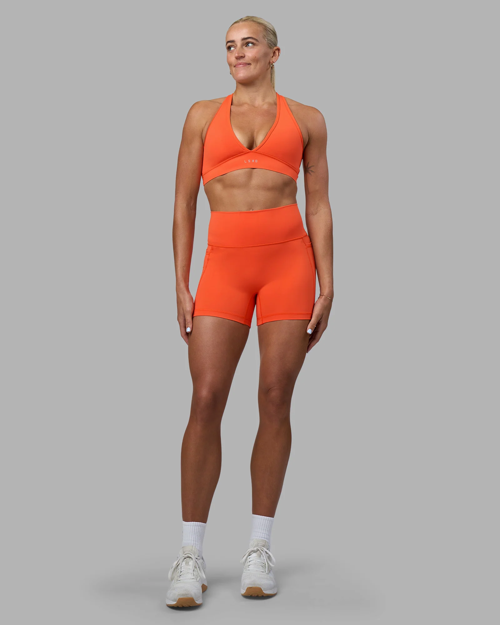 Stamina Sports Bra - Ultra Orange - Image 5
