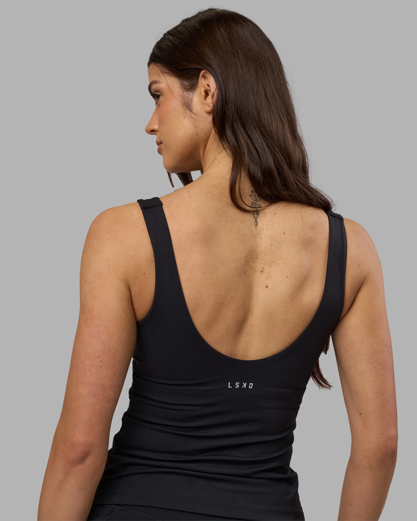 Staple Active Shelf Bra Tank - Black - Image 3