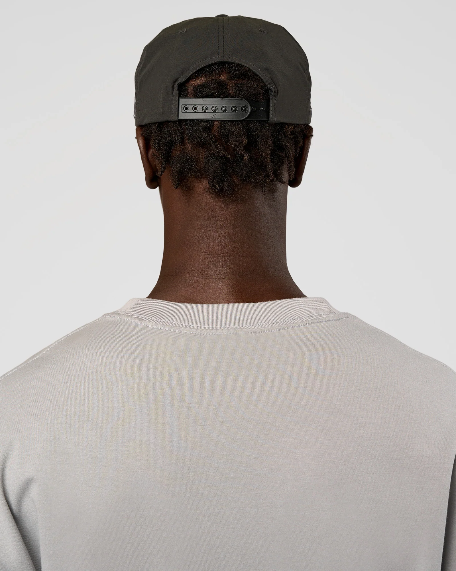 Static Grit Pinch Panel Cap - Dark Storm - Image 4