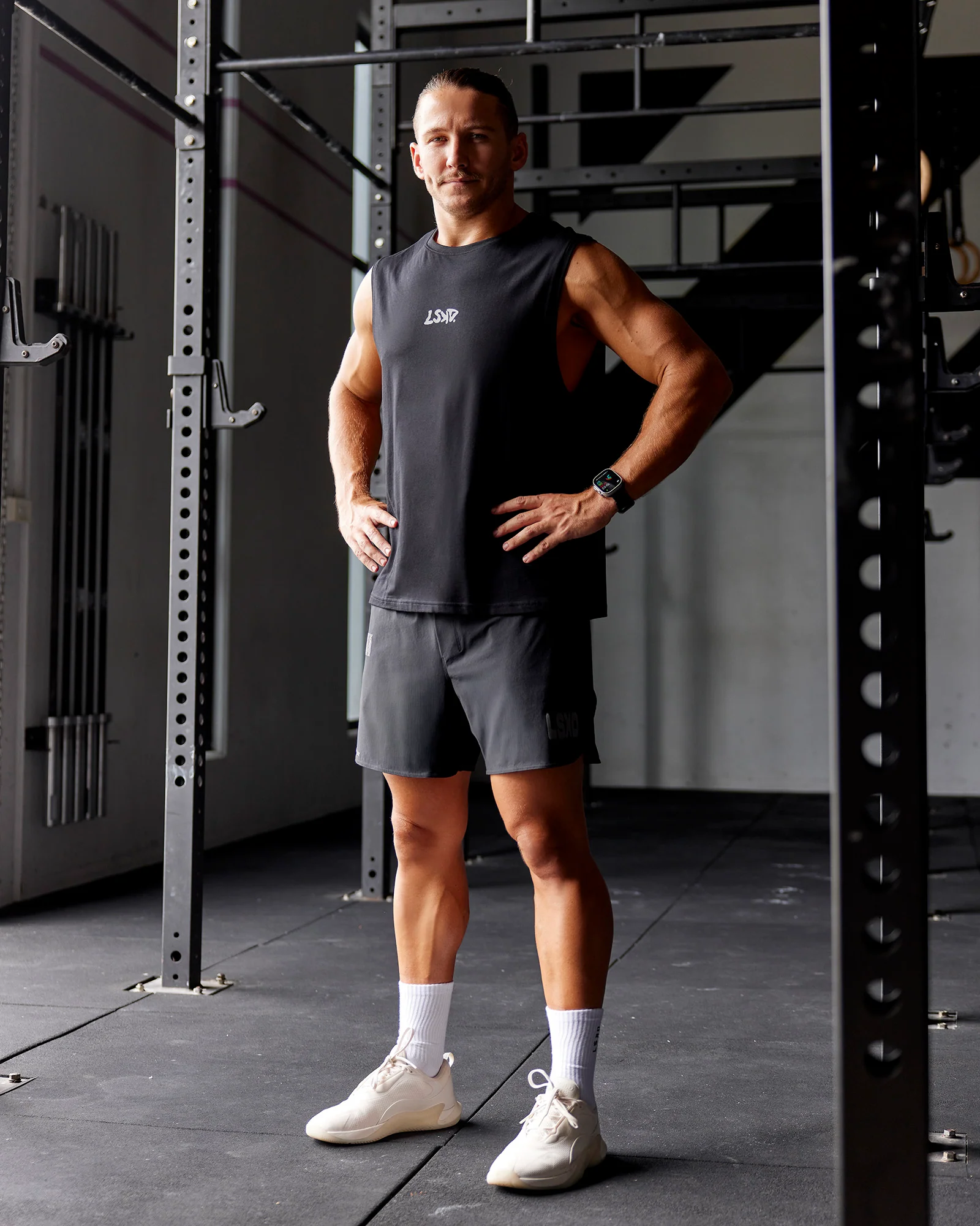 Static Grit FLXCotton Tank - Black - Image 3
