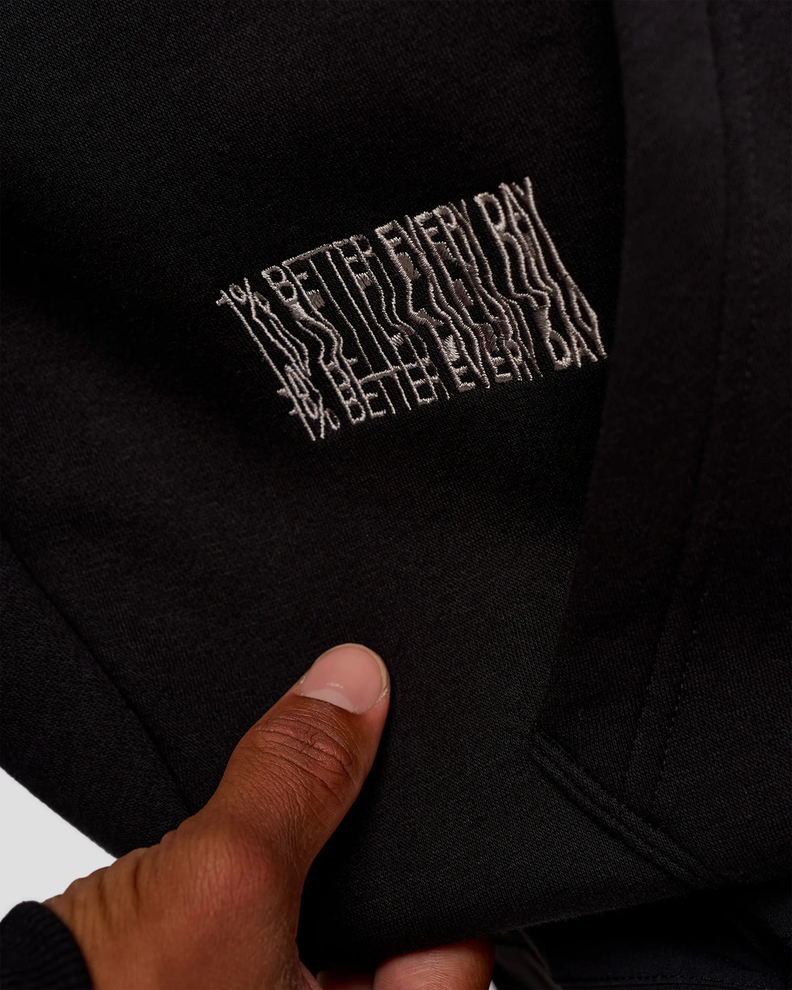 Static Grit Unisex Boxy Hoodie - Black-Alloy - Image 11