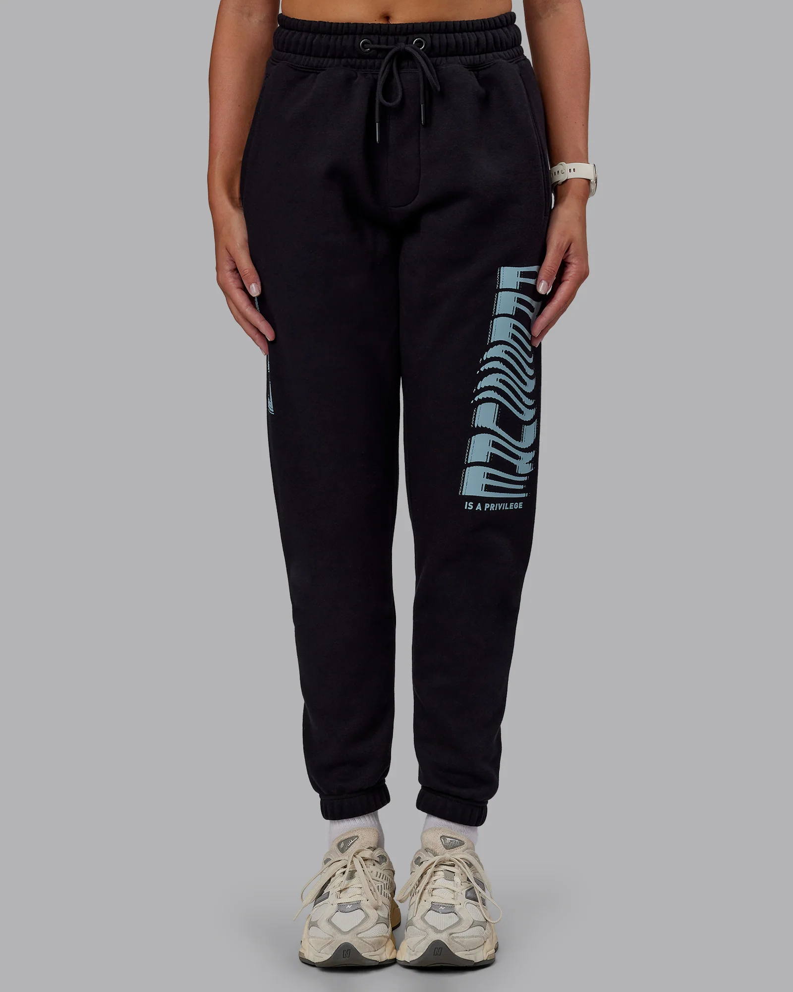 Static Track Pant - Black-Skyride - Image 11