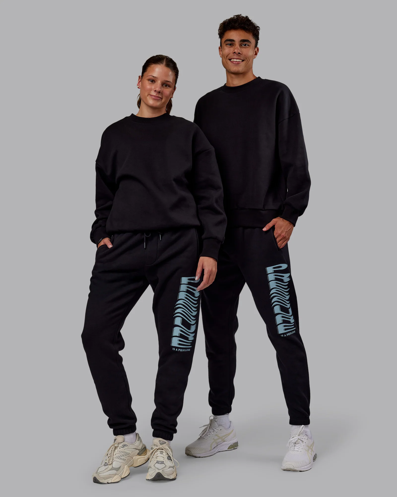 Static Track Pant - Black-Skyride - Image 4