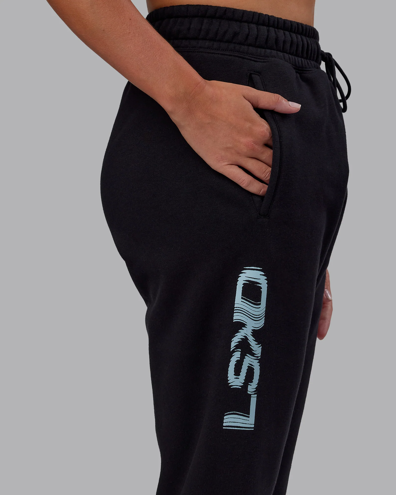 Static Track Pant - Black-Skyride - Image 6