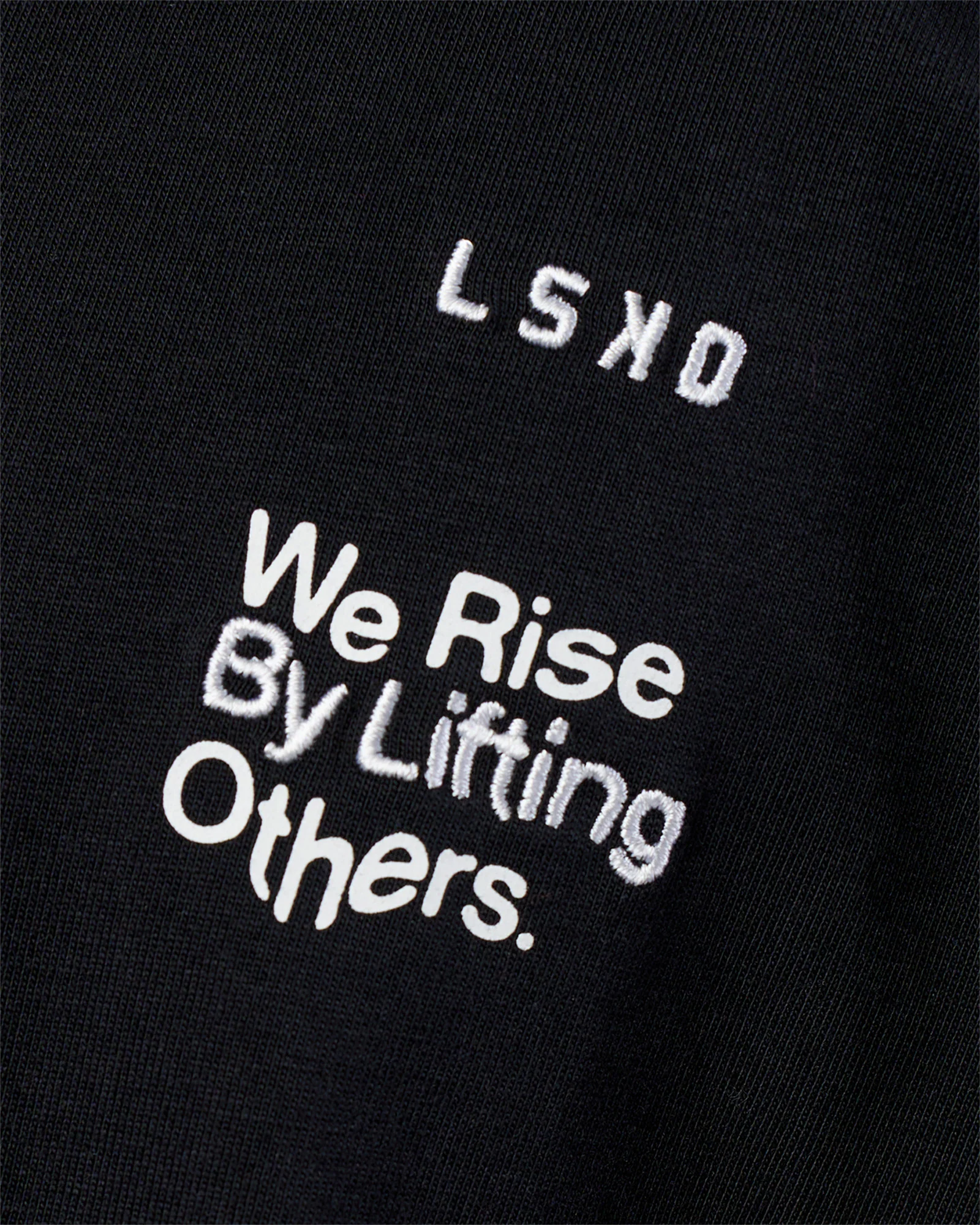 Sticker Heavyweight Oversized Tee - Black-White - Image 8