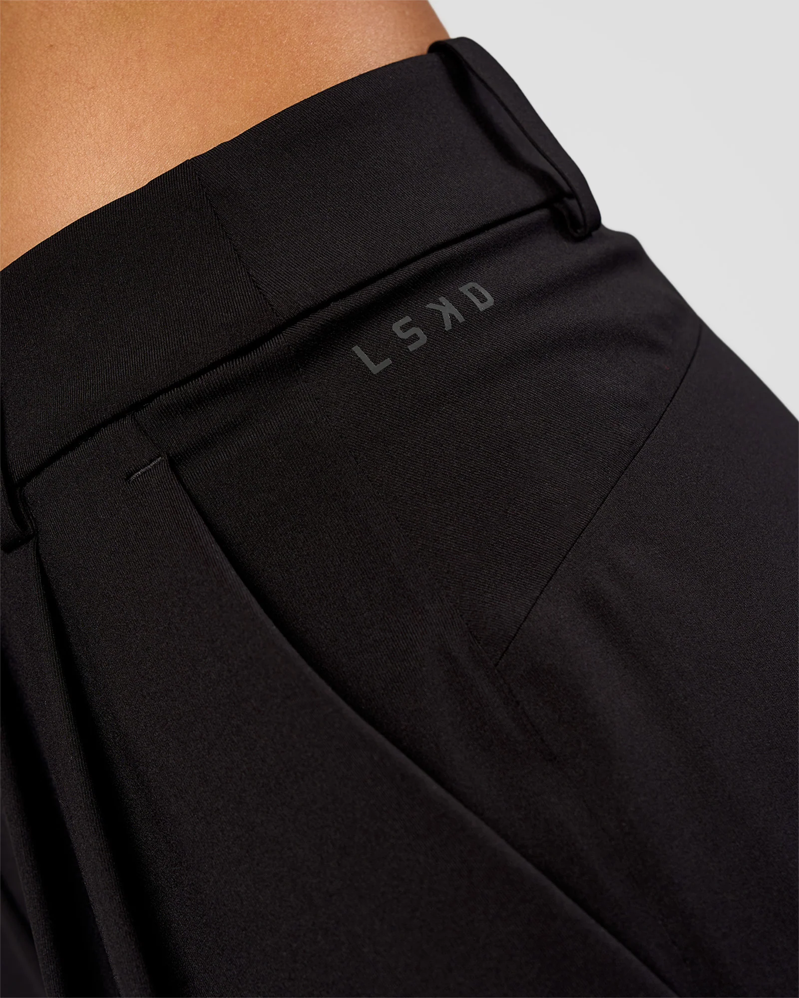 StretchShift Wide Leg Short - Black - Image 6