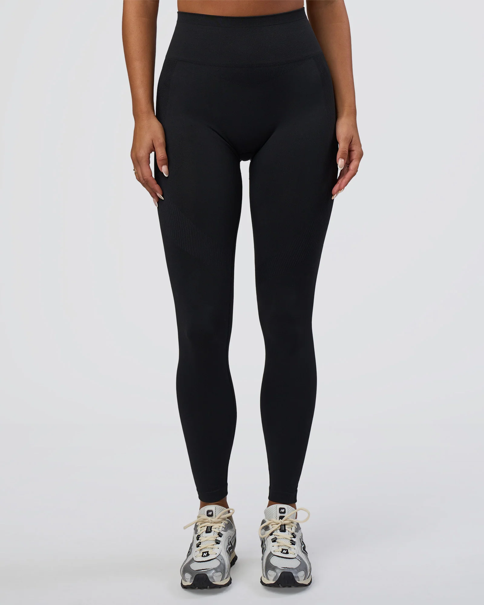 Surge Seamless High-Rise Full Length Legging - Black - Image 2