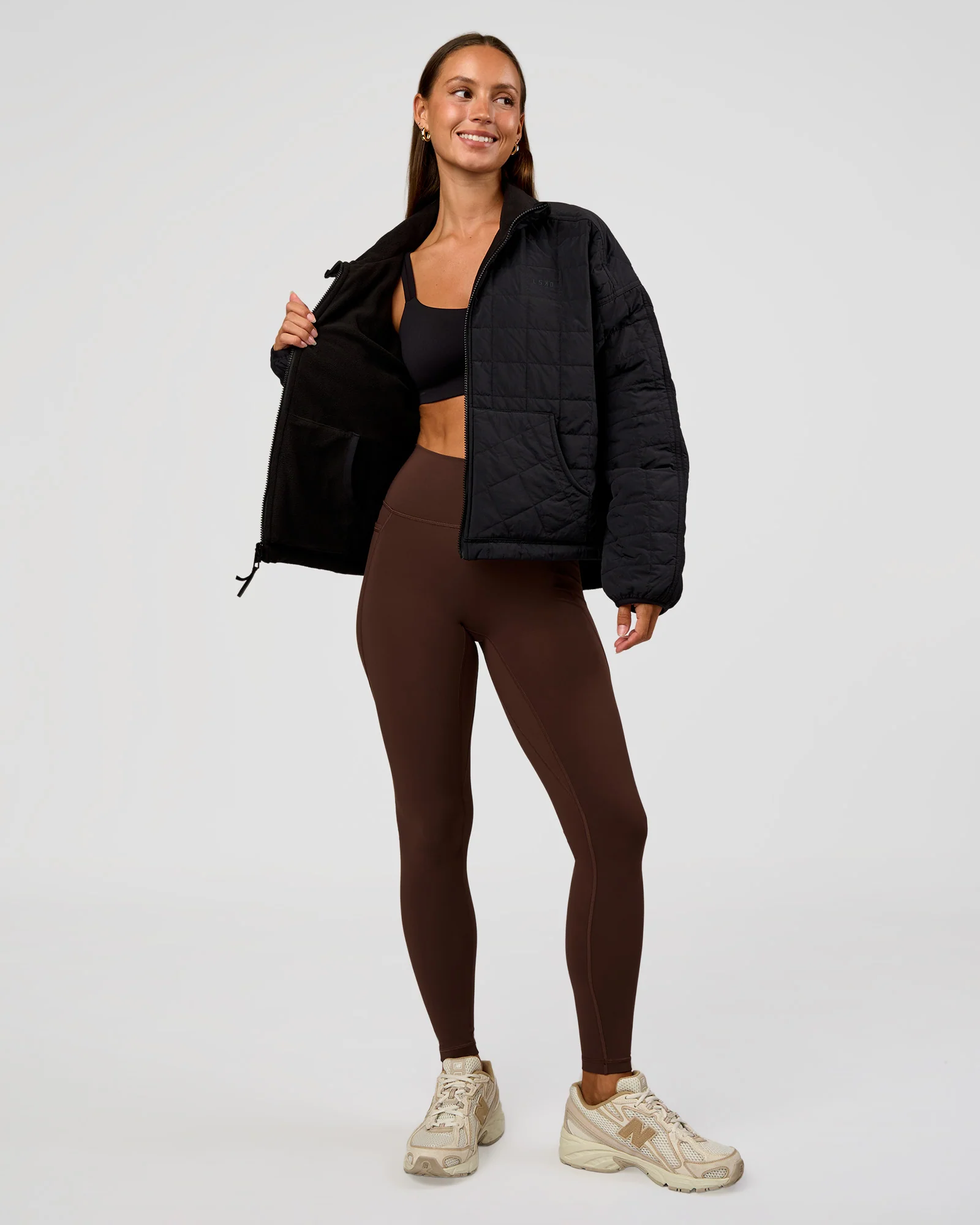 Thrive Reversible Jacket - Black - Image 11