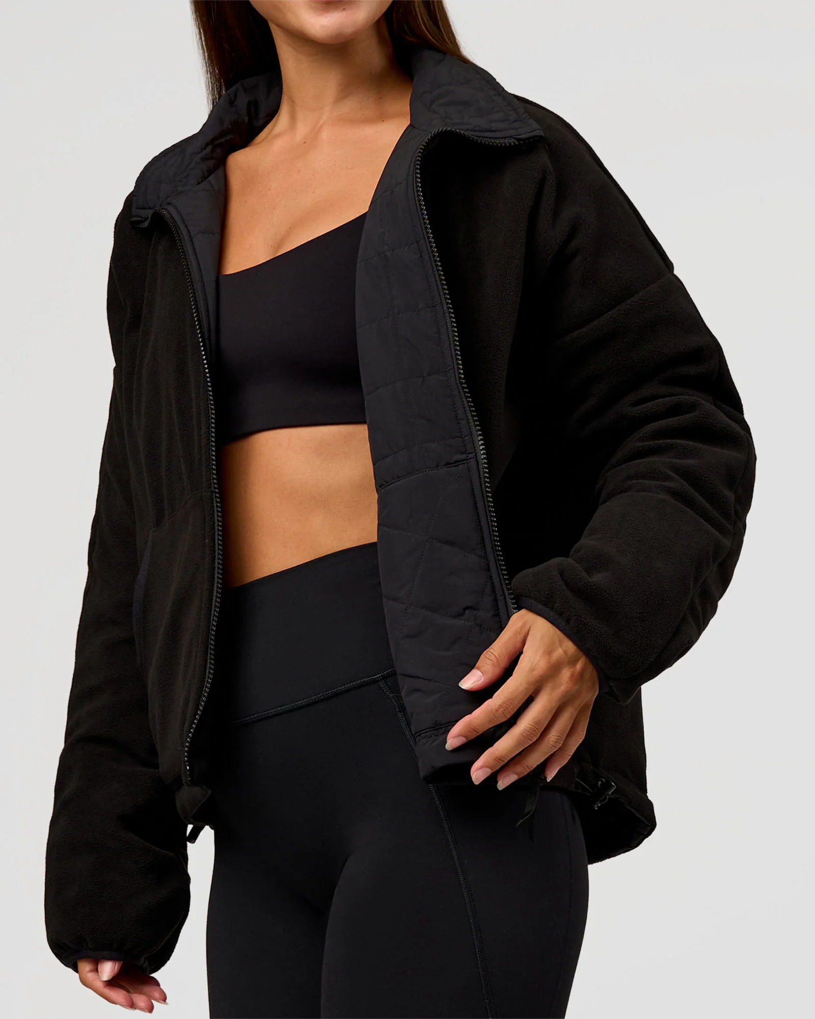 Thrive Reversible Jacket - Black - Image 14