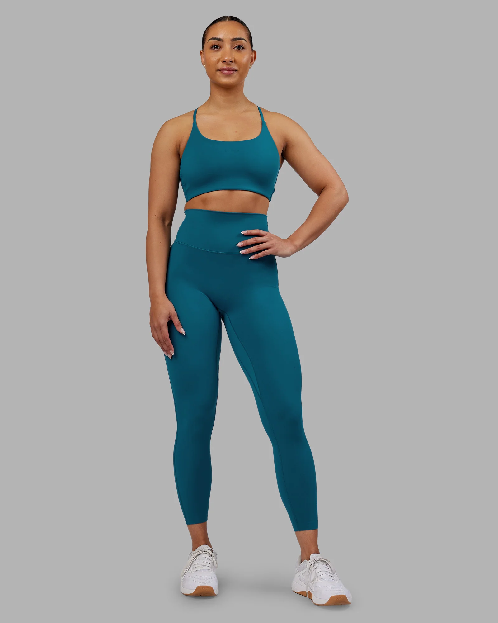 Twist Sports Bra - Blue Coral - Image 3