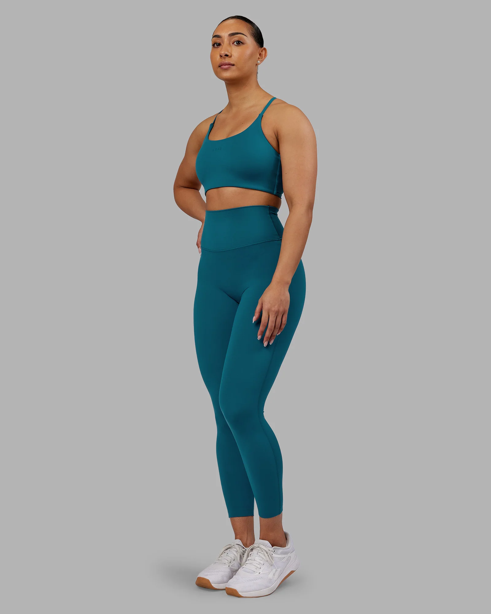 Twist Sports Bra - Blue Coral - Image 5