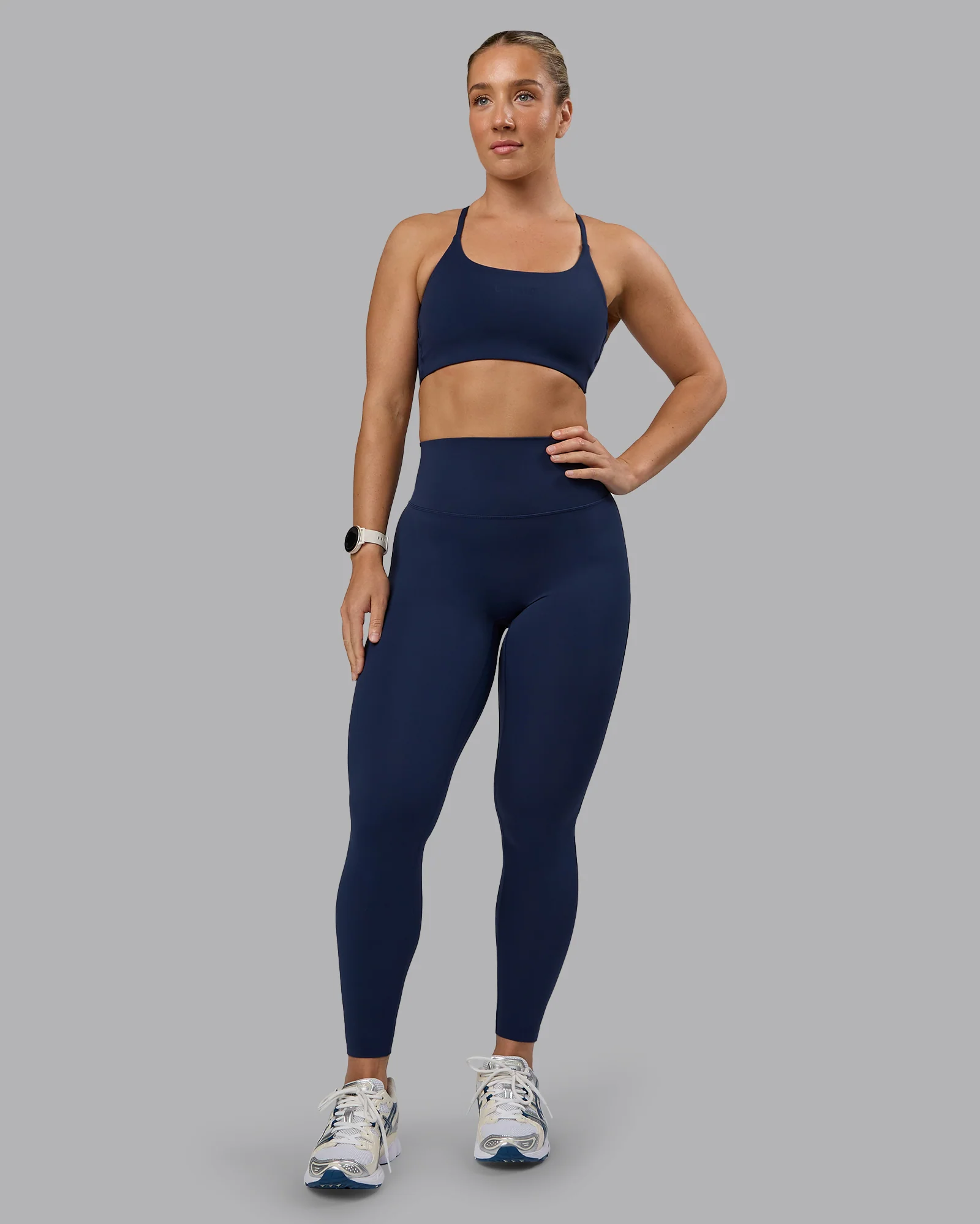 Twist Sports Bra - Future Navy - Image 4