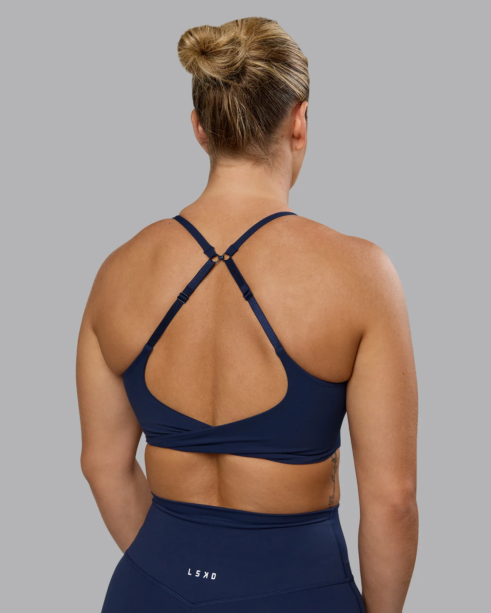 Twist Sports Bra - Future Navy - Image 8