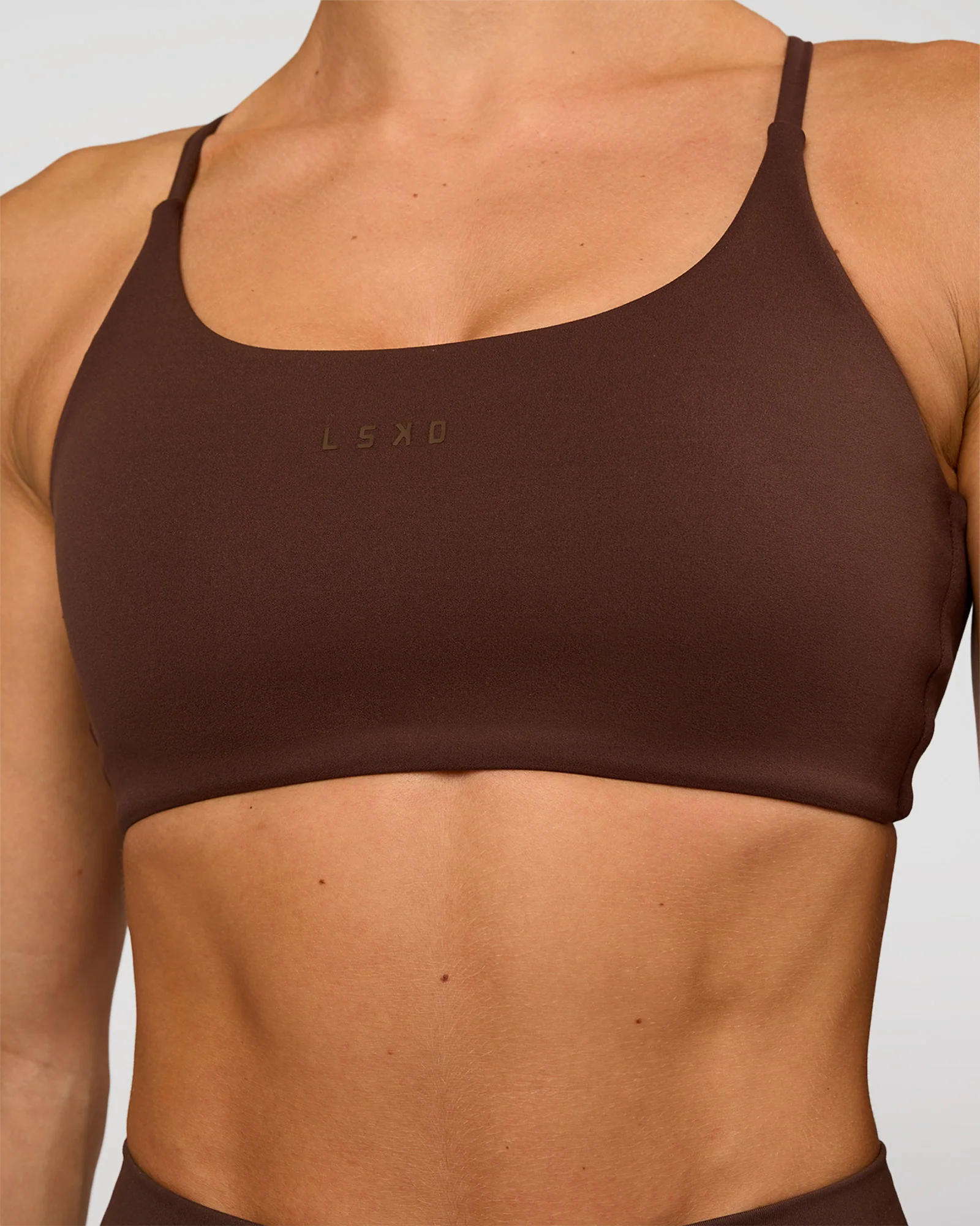 Twist Sports Bra - Hot Chocolate - Image 6