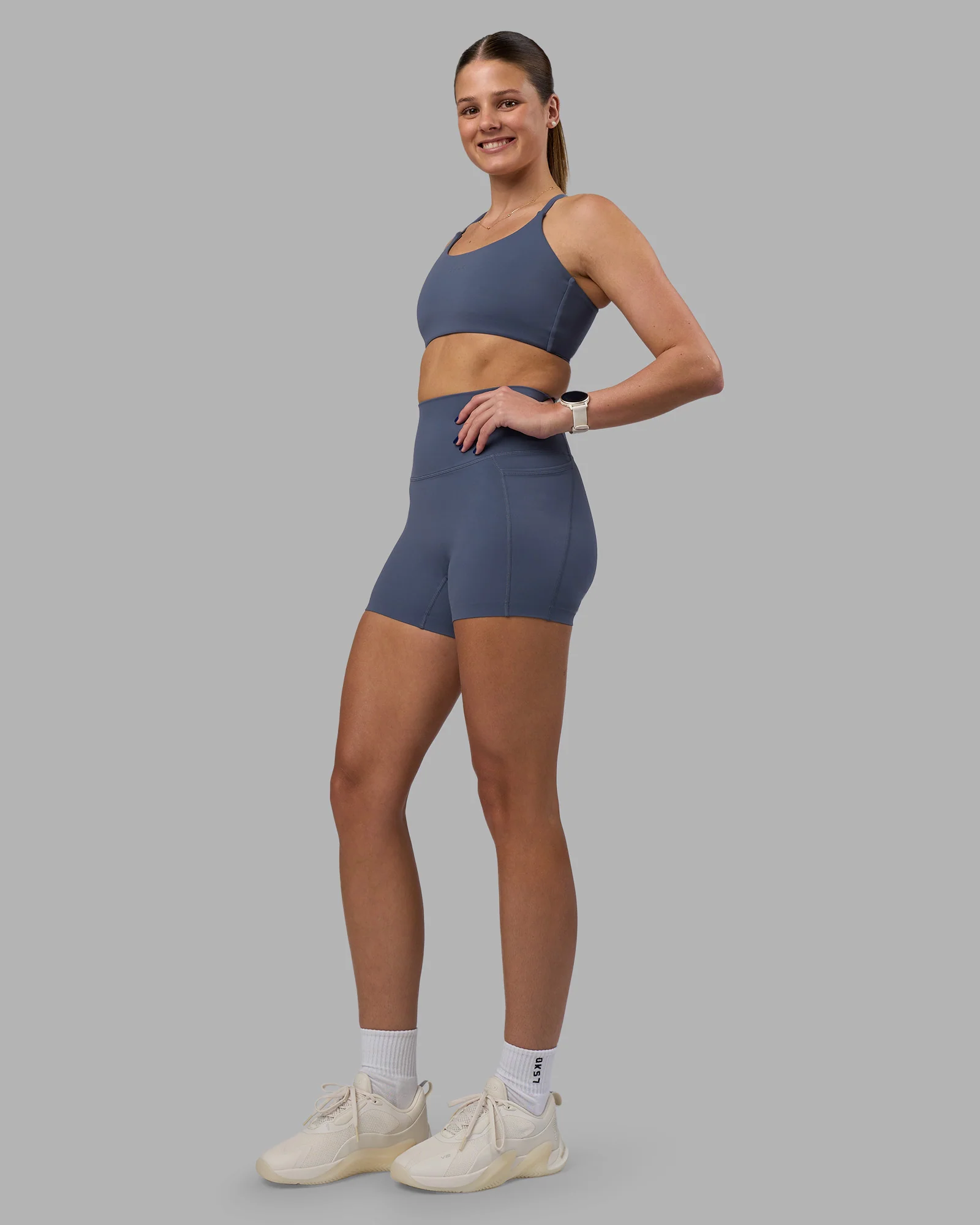 Twist Sports Bra - Night Shadow - Image 3