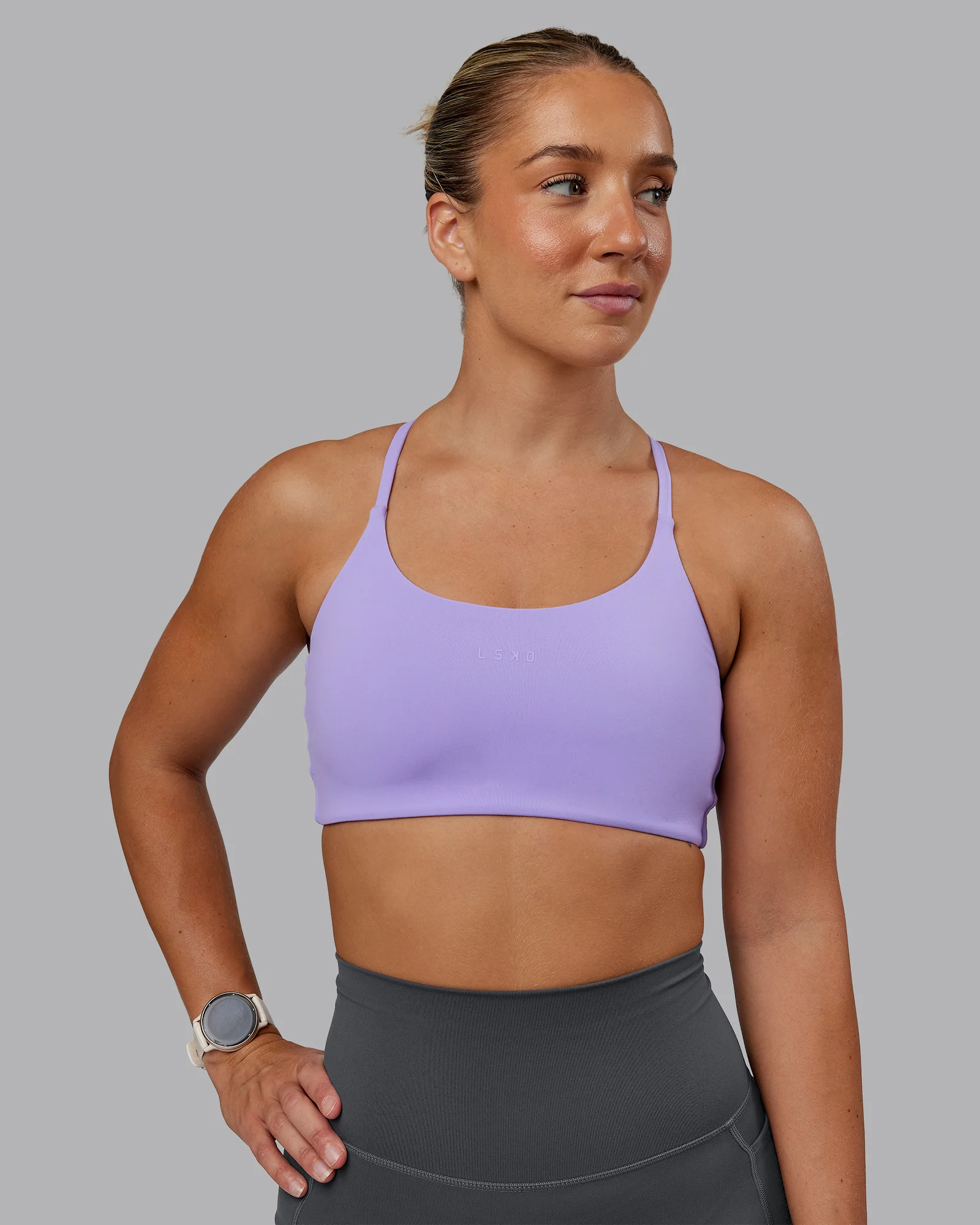 Twist Sports Bra - Violet Ray - Image 2