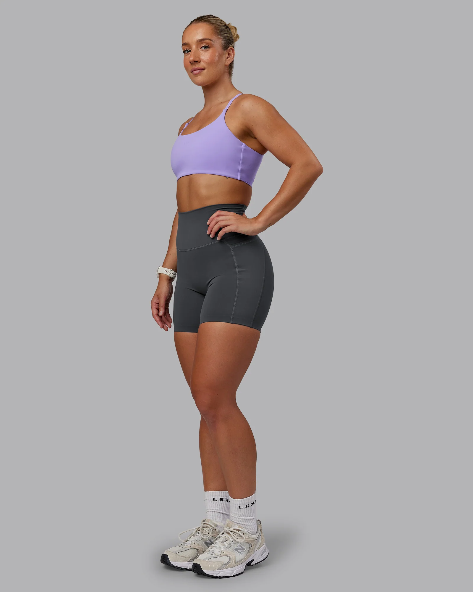 Twist Sports Bra - Violet Ray - Image 3