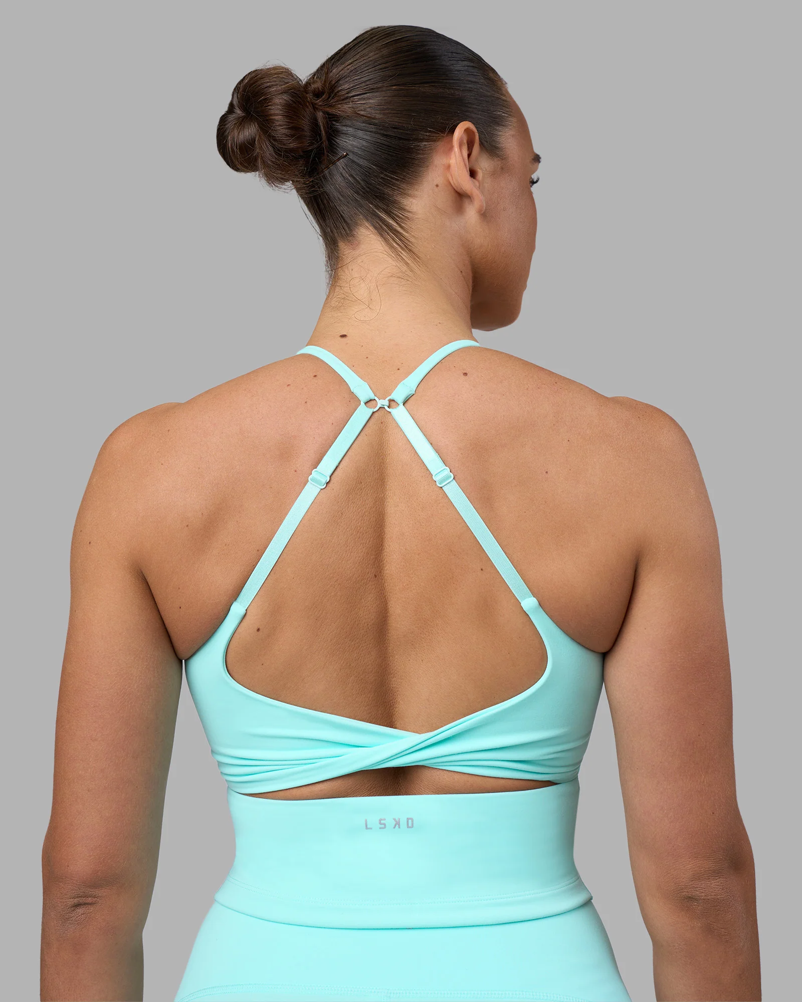 Twist Tank With Shelf Bra - Island Paradise - Image 7
