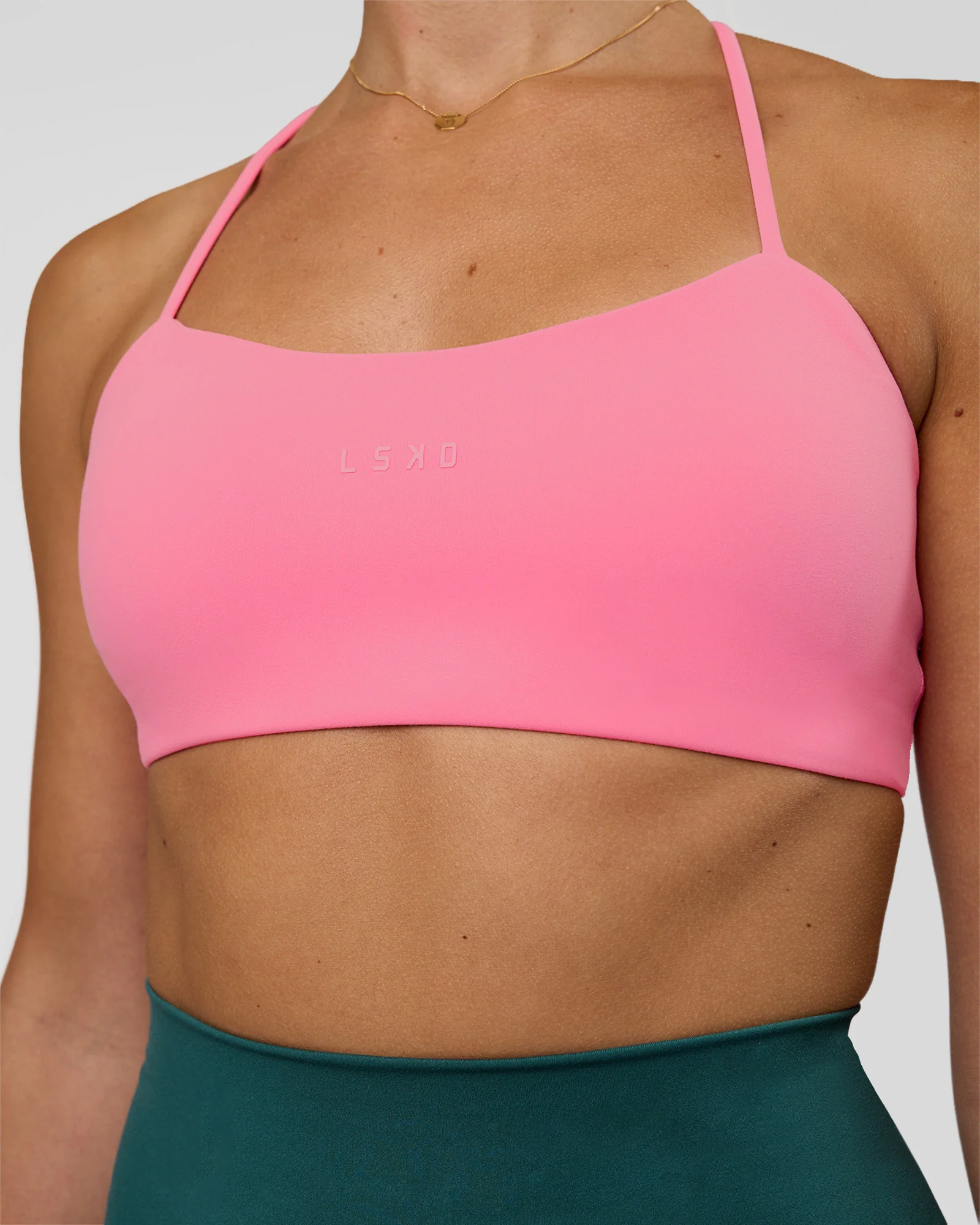 Twister Sports Bra - Candy Pink - Image 4