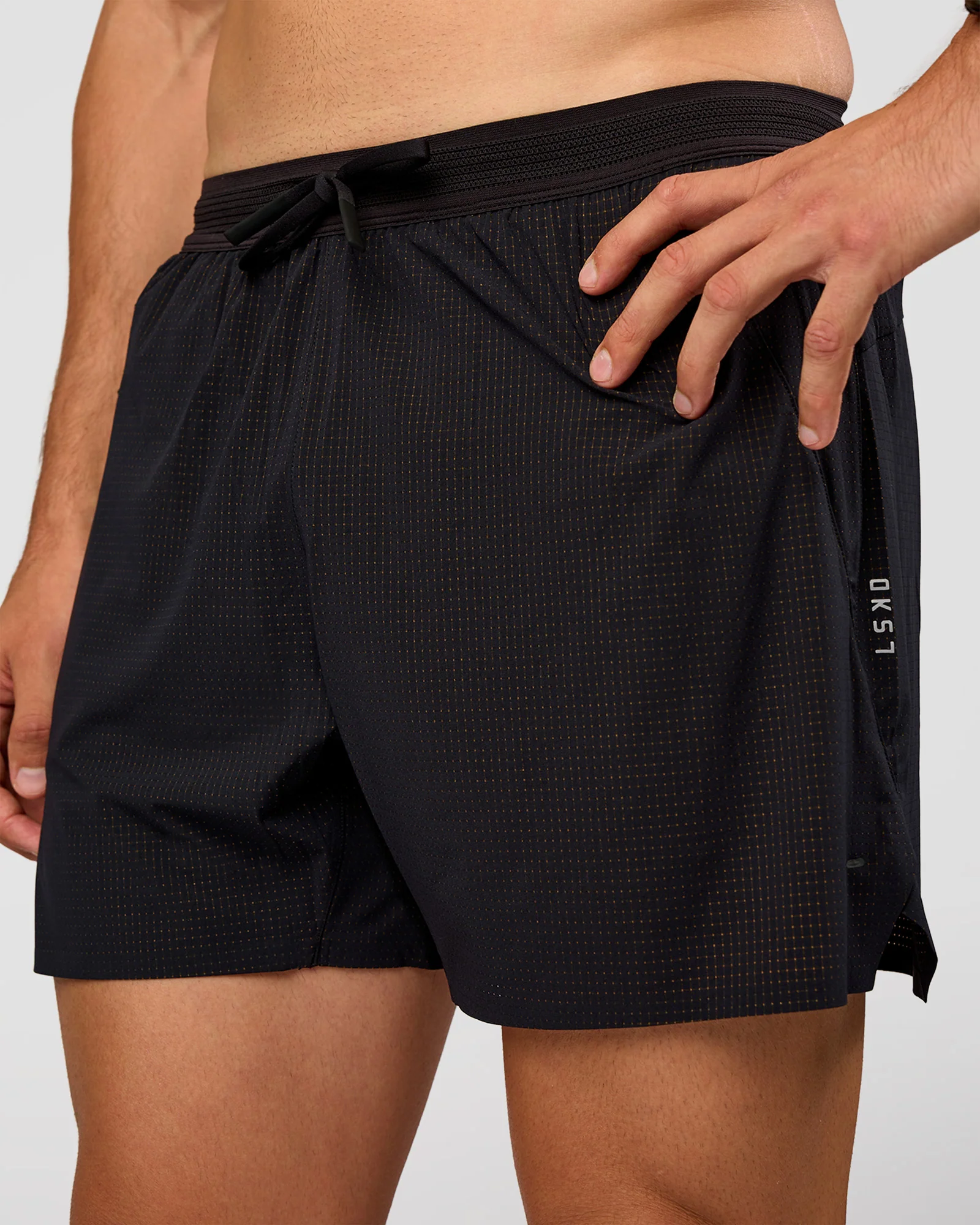 UltraAir 5" Lined Performance Short  - Black-Reflective - Image 11