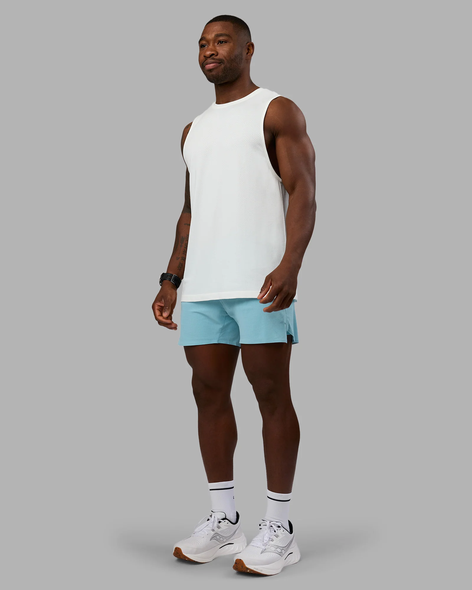 UltraAir 5" Lined Performance Short - Retro Blue - Image 5