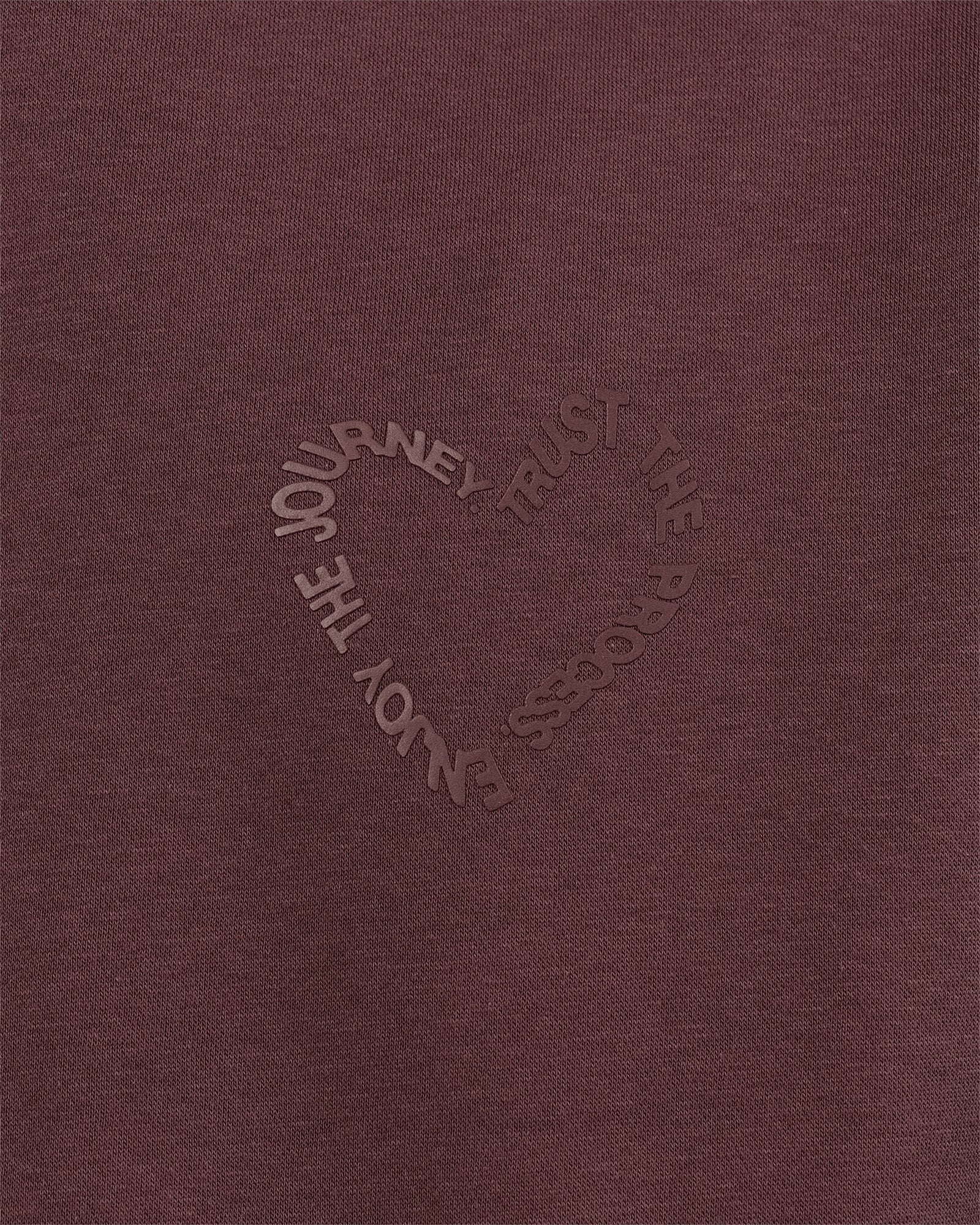 Unisex Love The Process Oversize Hoodie - Cocoa Powder-Hot Chocolate - Image 7
