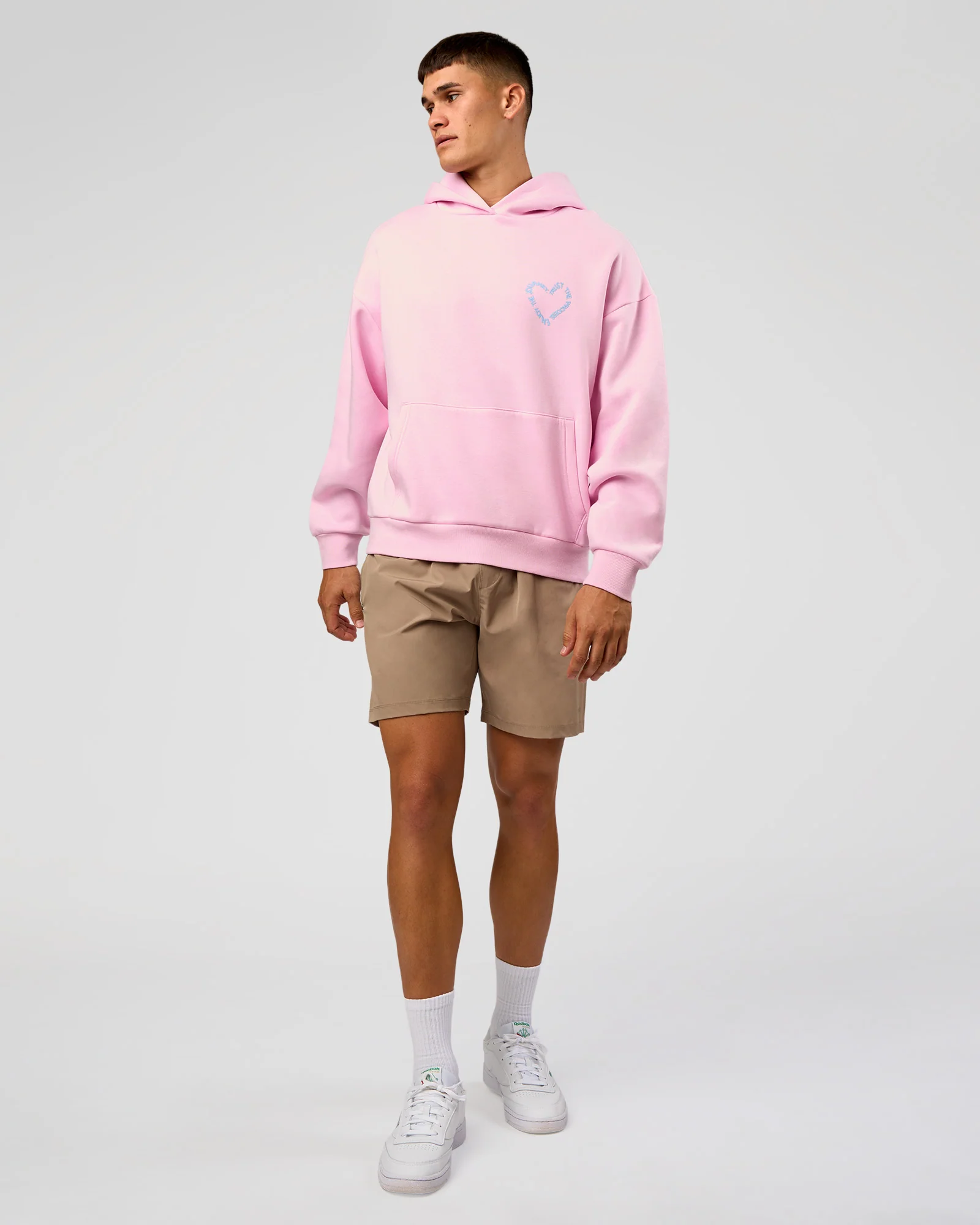 Unisex Love The Process Oversize Hoodie - Marshmallow-Open Air - Image 11