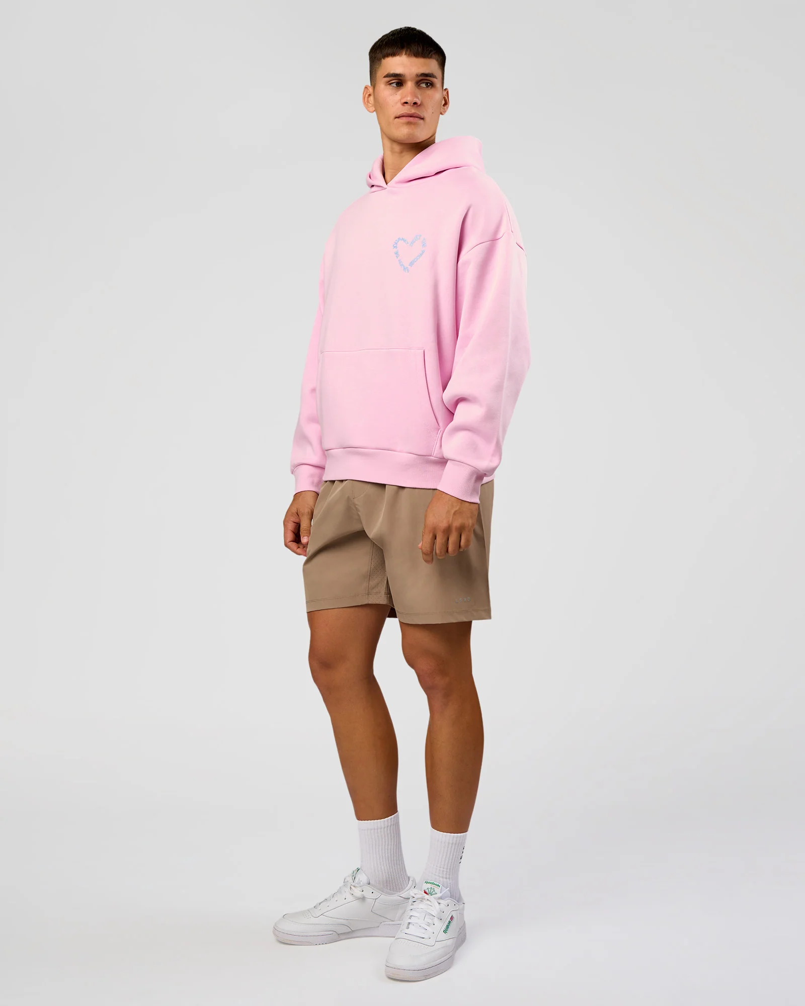 Unisex Love The Process Oversize Hoodie - Marshmallow-Open Air - Image 6