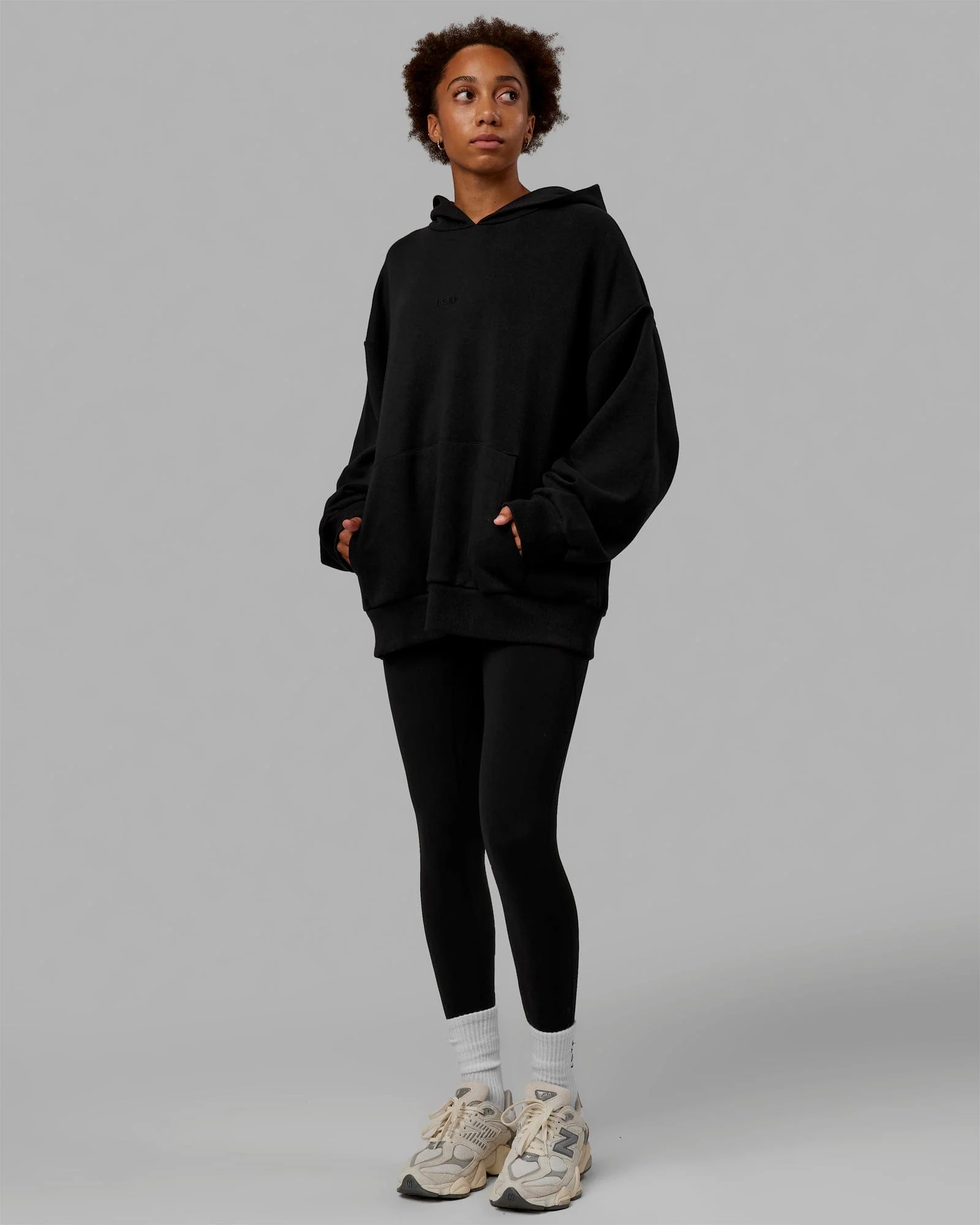 MVP Oversized Hoodie - Black - Image 6