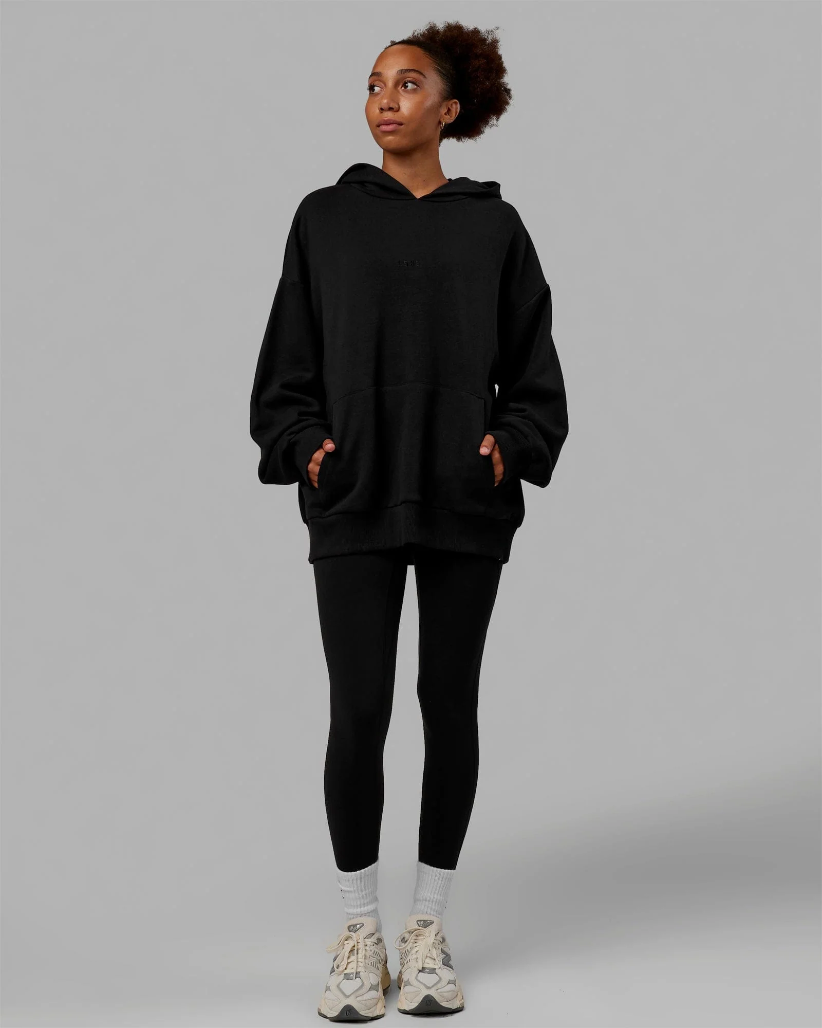 MVP Oversized Hoodie - Black - Image 8