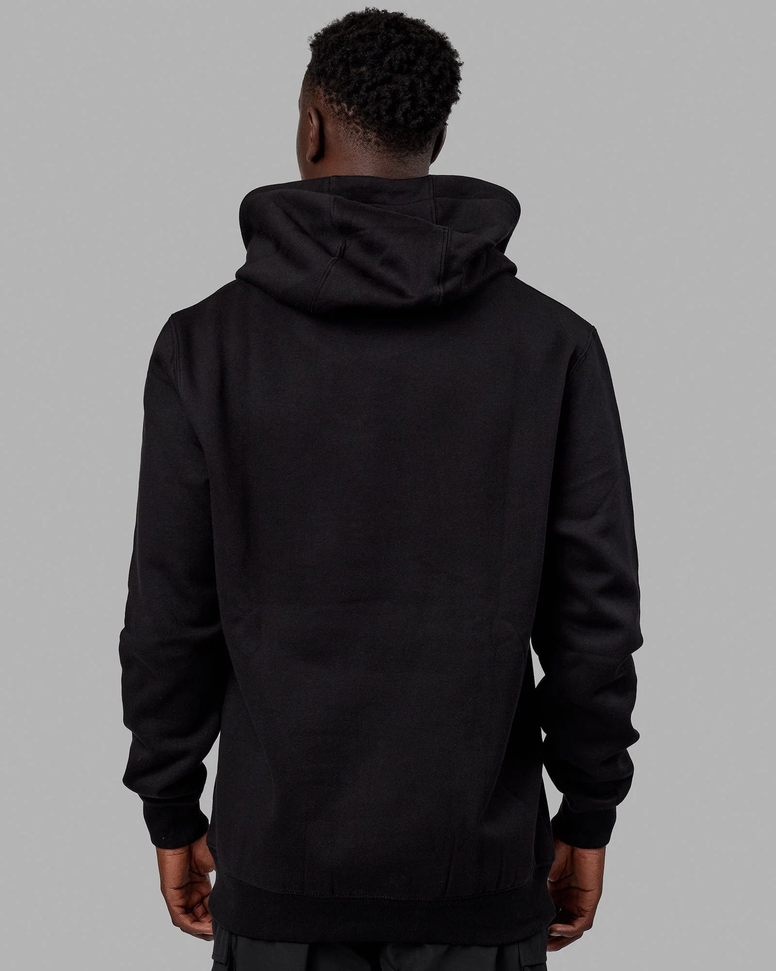 Structure Hoodie - Black-White - Image 4