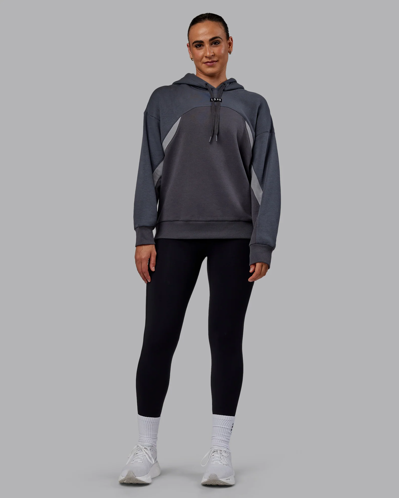 Y2K Concept Panel Hoodie - Asphalt-Turbulance - Image 10