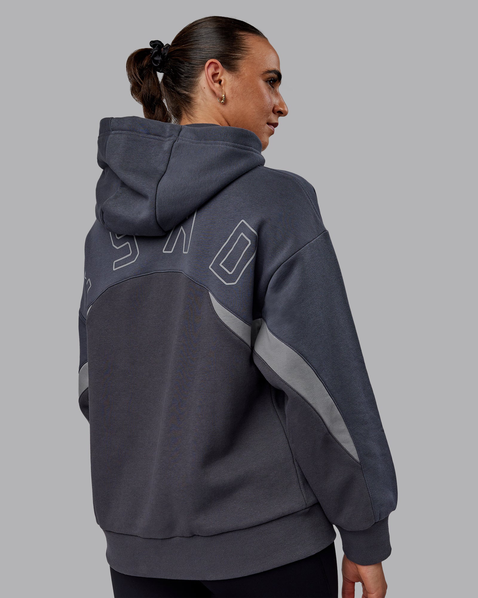 Y2K Concept Panel Hoodie - Asphalt-Turbulance - Image 6