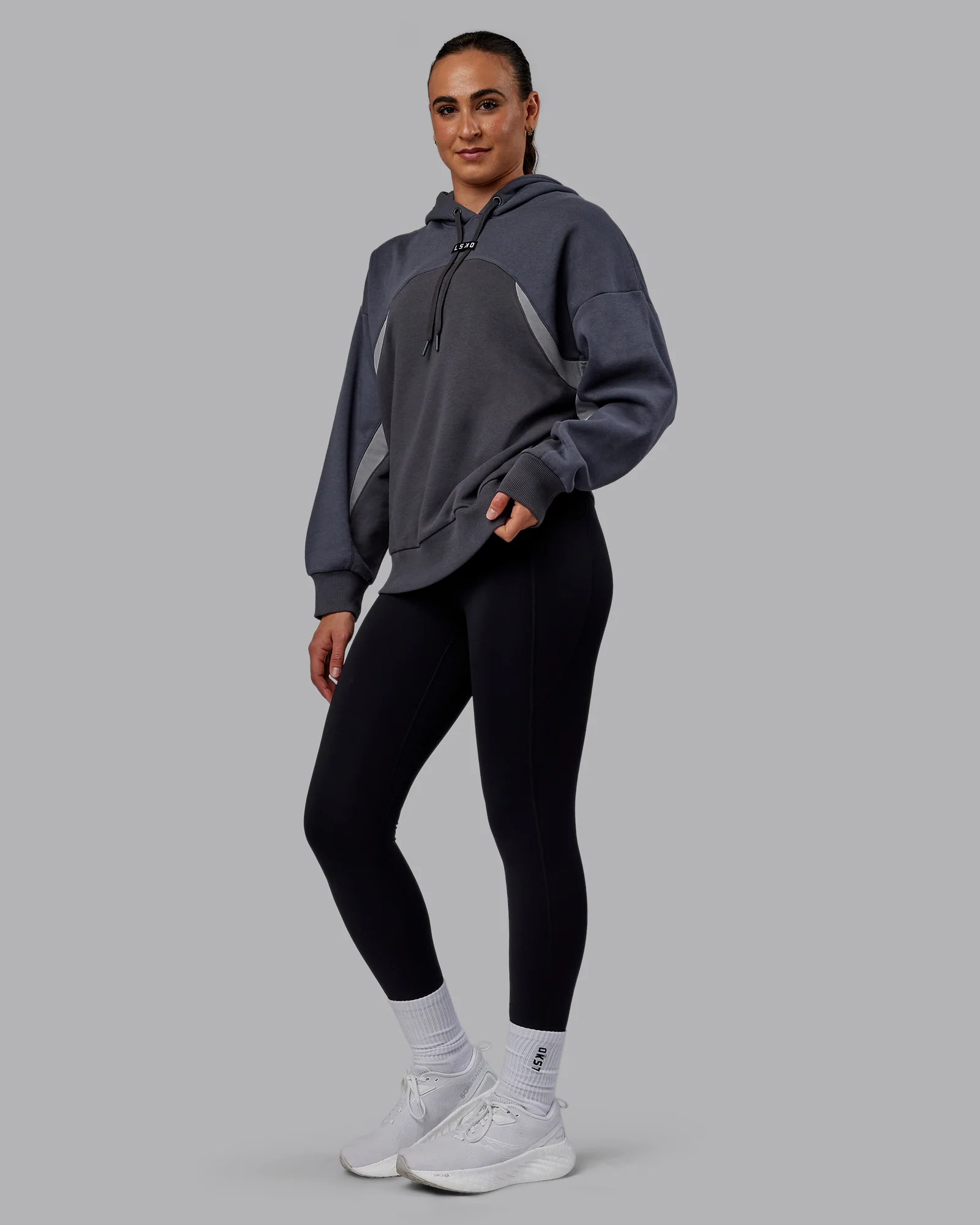 Y2K Concept Panel Hoodie - Asphalt-Turbulance - Image 7