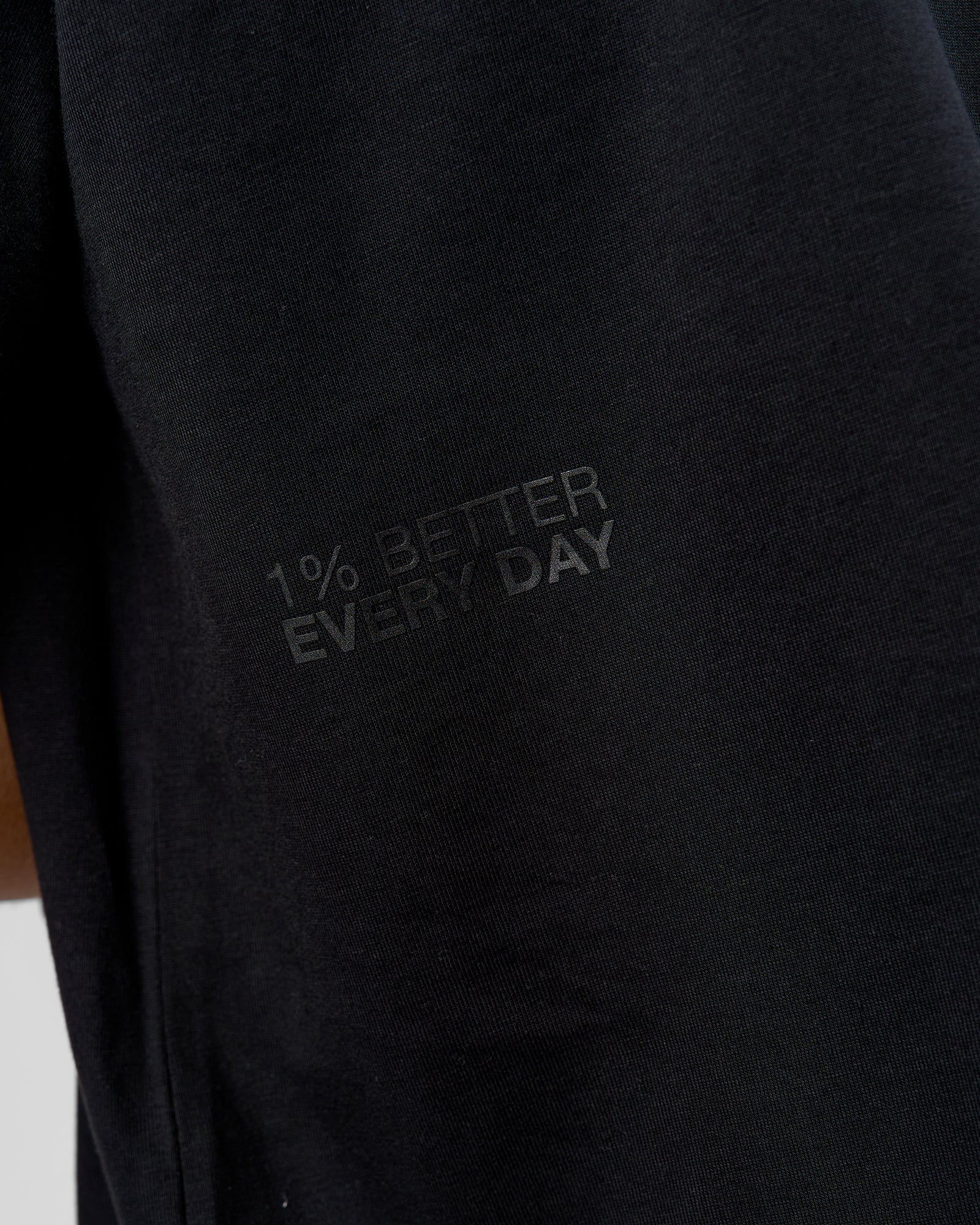 86 V-Neck Oversized Tee - Black-Black - Image 5