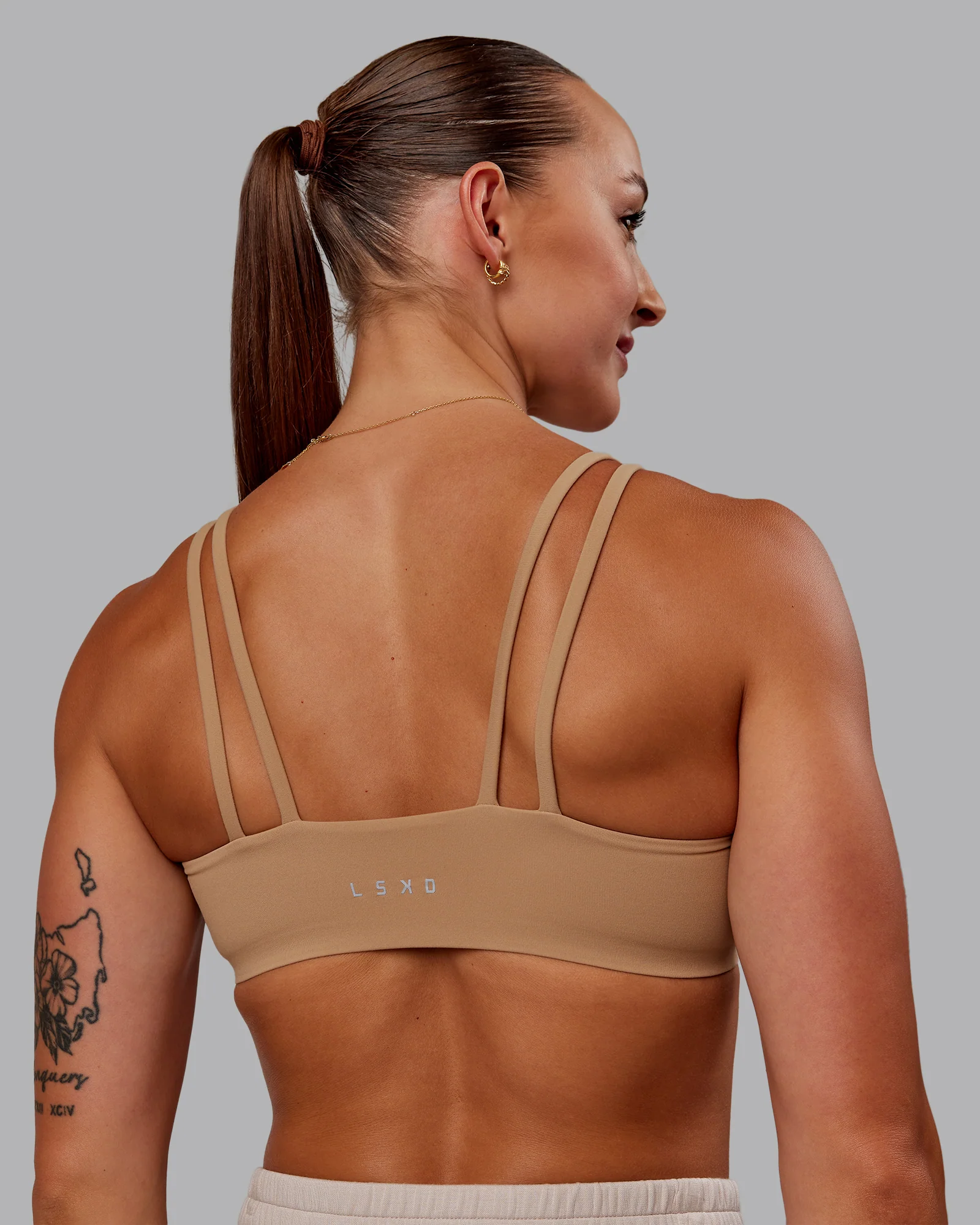 Vantage Sports Bra - Warm Smoke - Image 2