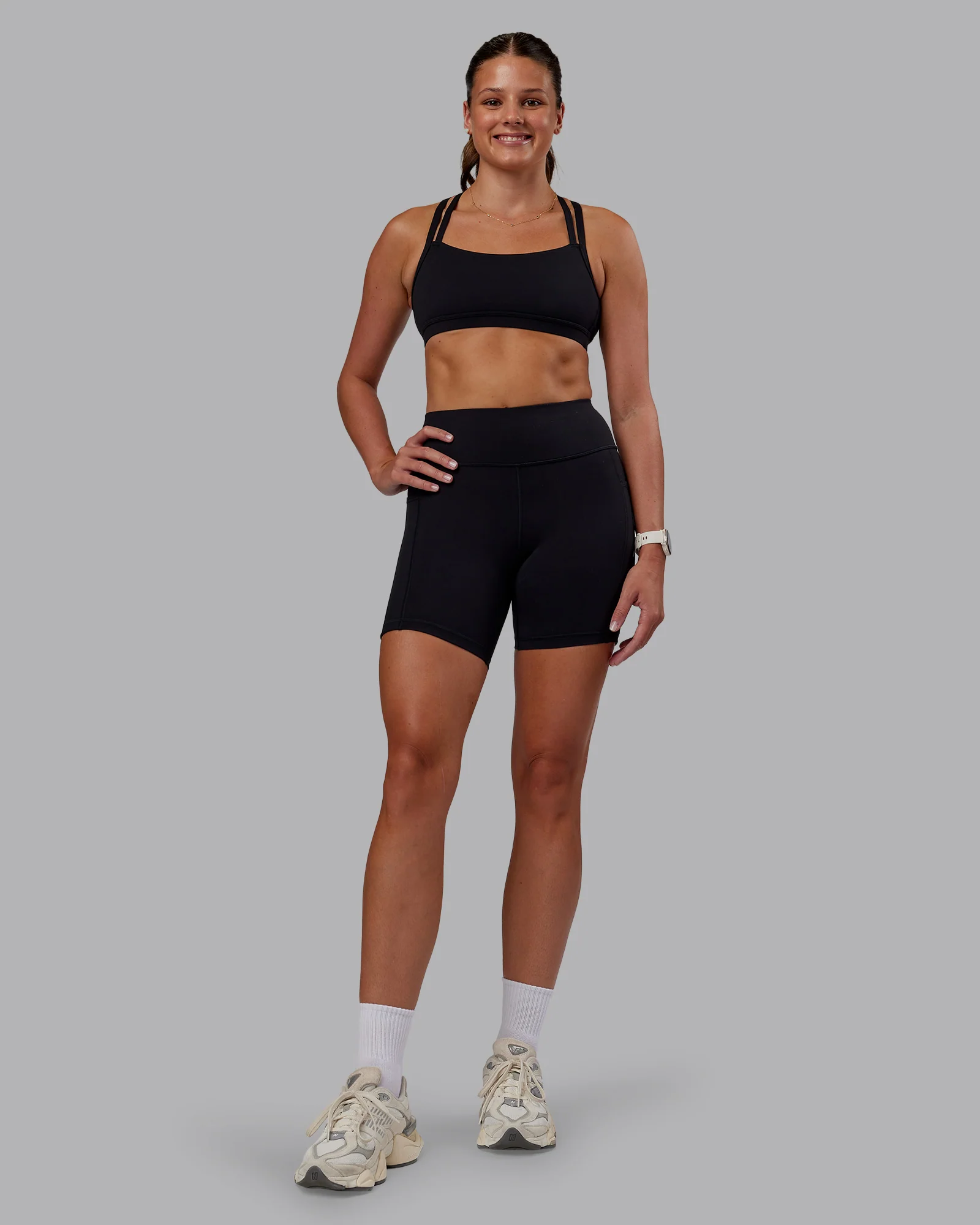 Velocity Sports Bra - Black - Image 5