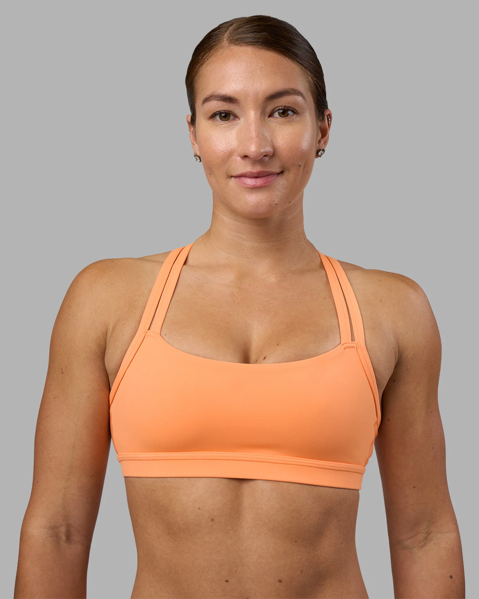 Velocity Sports Bra - Cantaloupe - Image 2