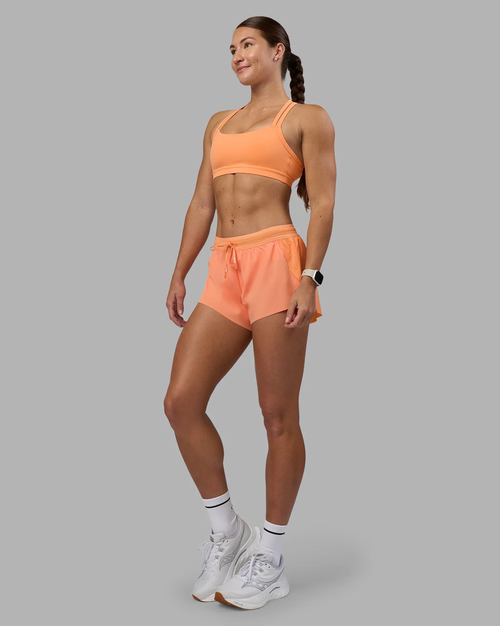 Velocity Sports Bra - Cantaloupe - Image 6