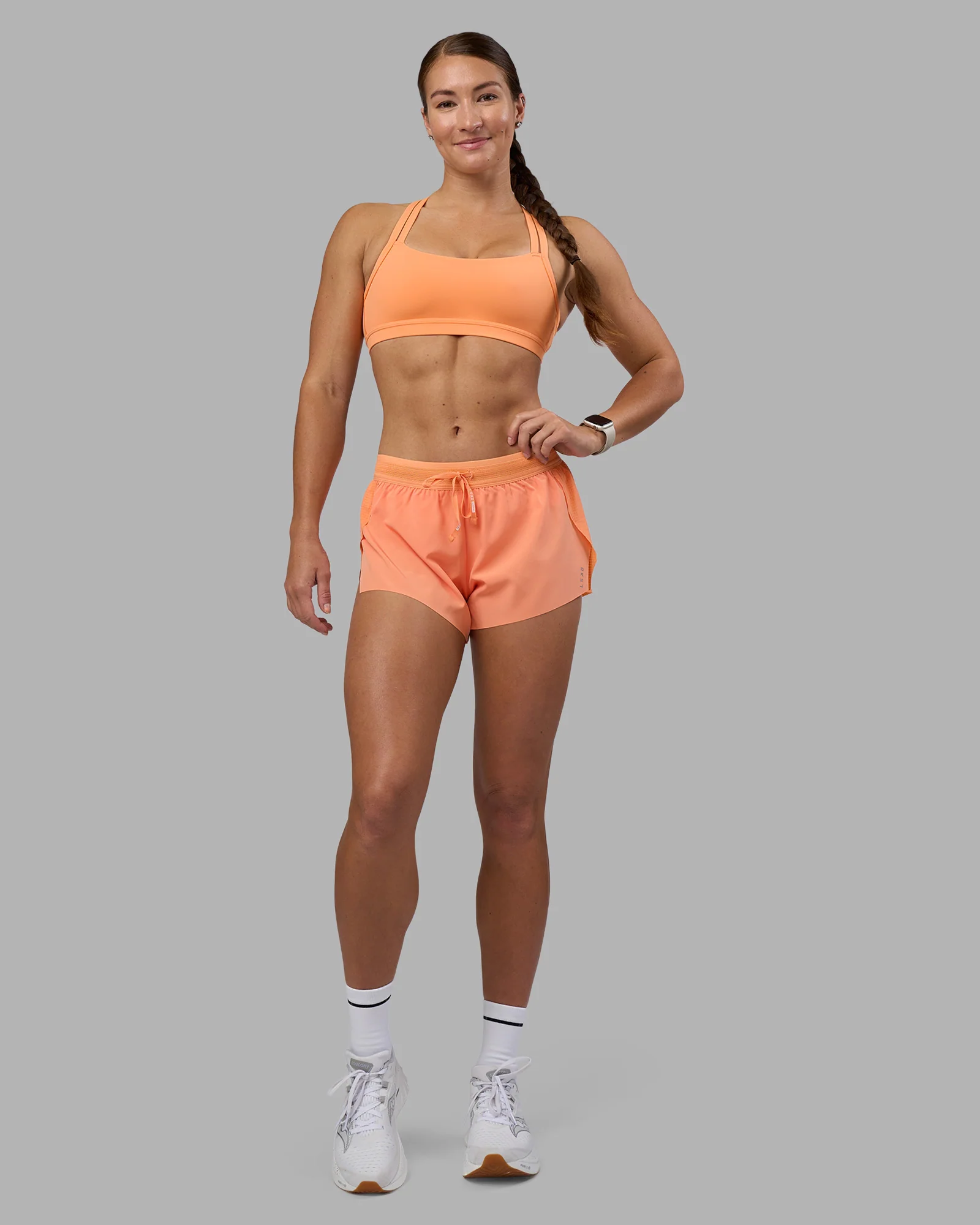 Velocity Sports Bra - Cantaloupe - Image 9