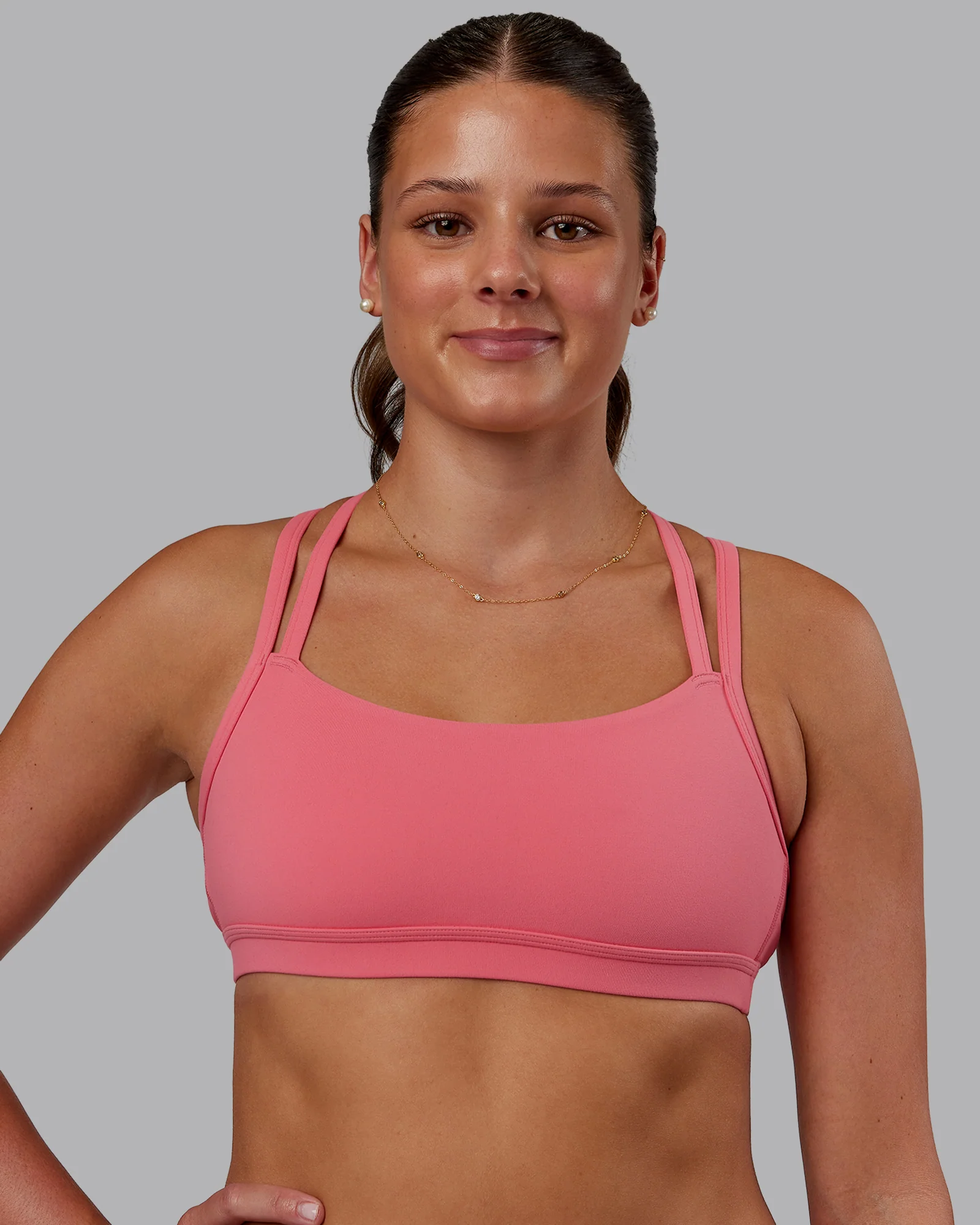 Velocity Sports Bra - Pink Lemonade - Image 2